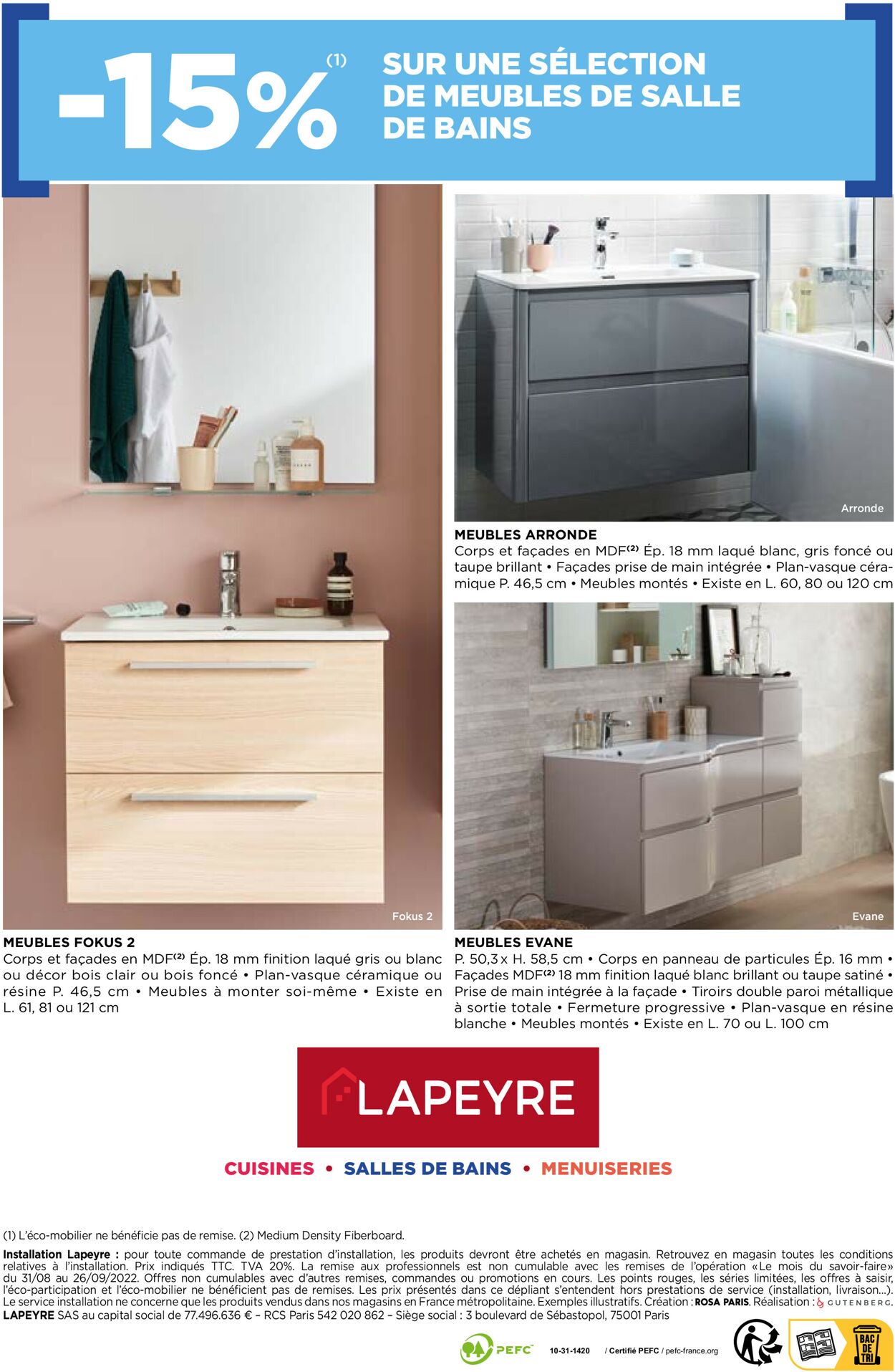 Lapeyre Catalogue - 31.08-26.09.2022 (Page 12)