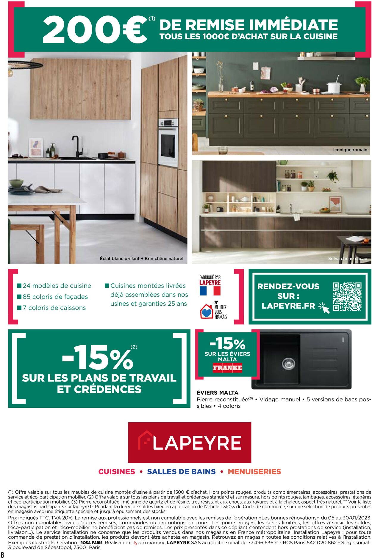 Lapeyre Catalogue - 05.01-30.01.2023 (Page 8)