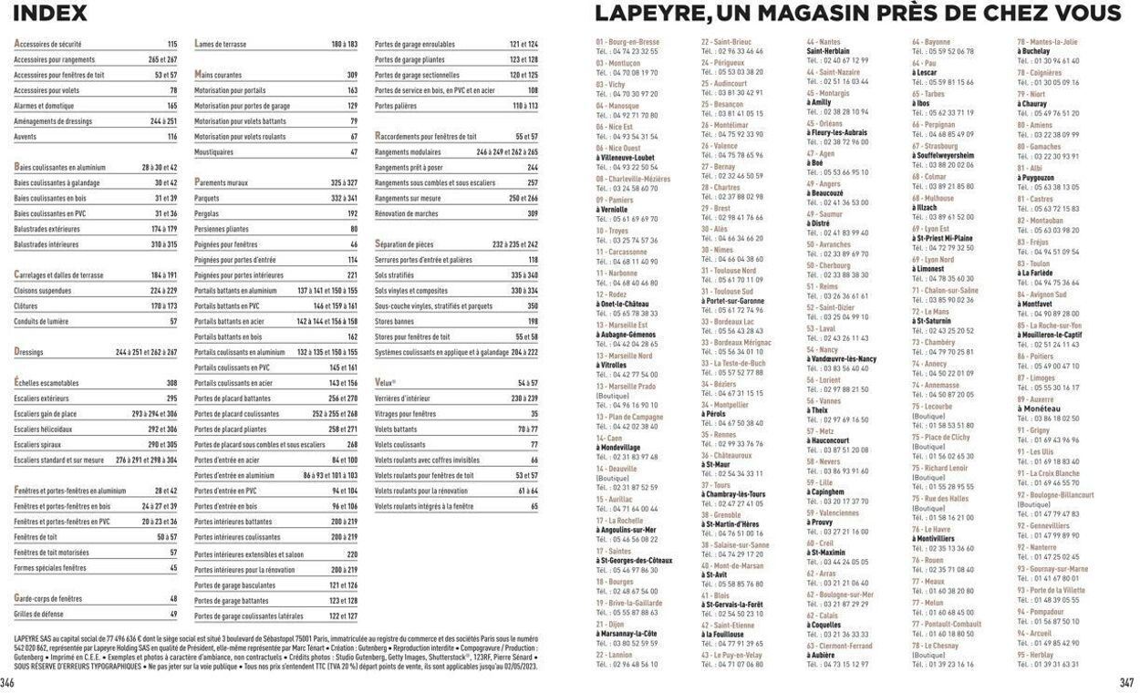Lapeyre Catalogue - 01.05-31.08.2023 (Page 175)