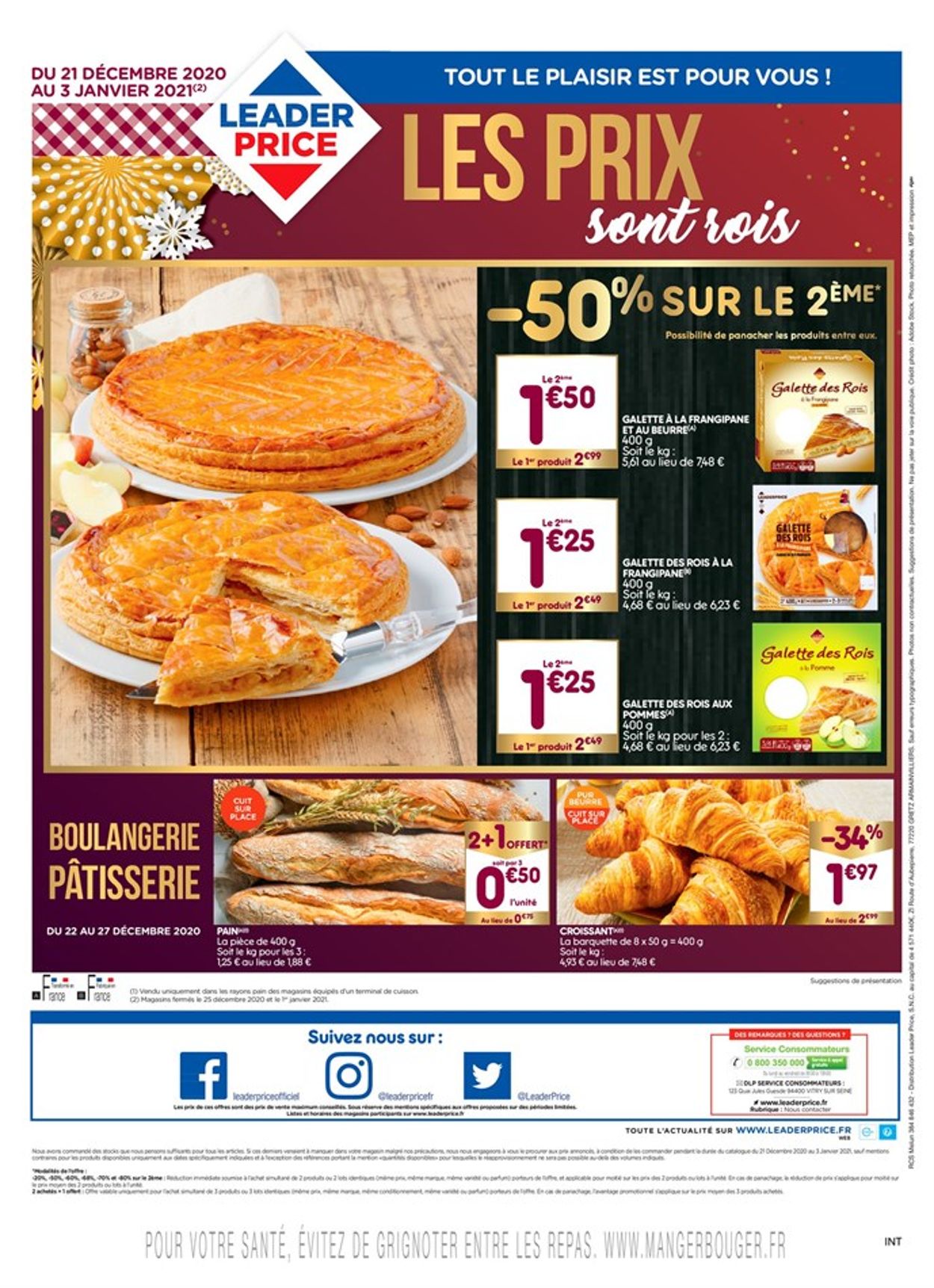 Leader Price Les promos 2020 Catalogue - 21.12-03.01.2021 (Page 16)