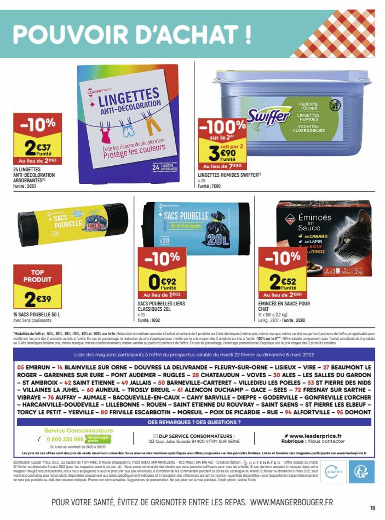Leader Price Catalogue - 22.02-06.03.2022 (Page 19)