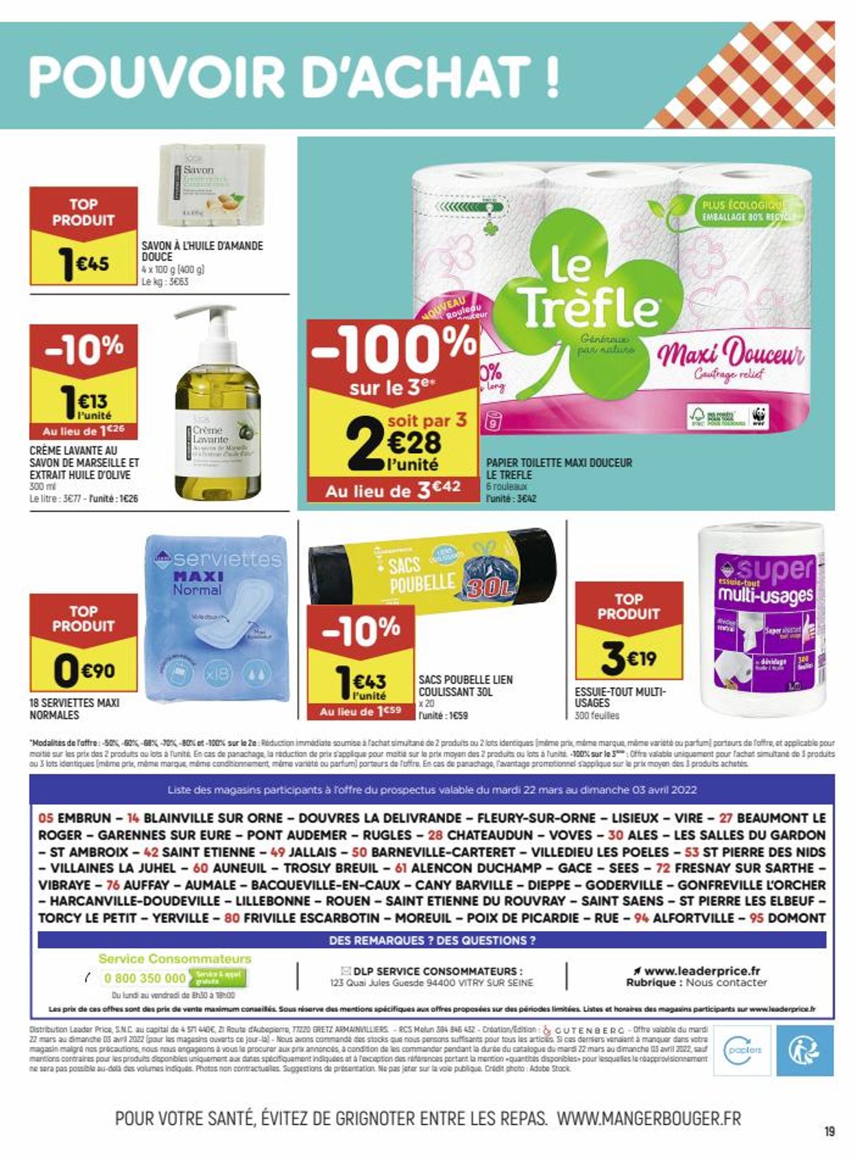 Leader Price Catalogue - 22.03-03.04.2022 (Page 19)