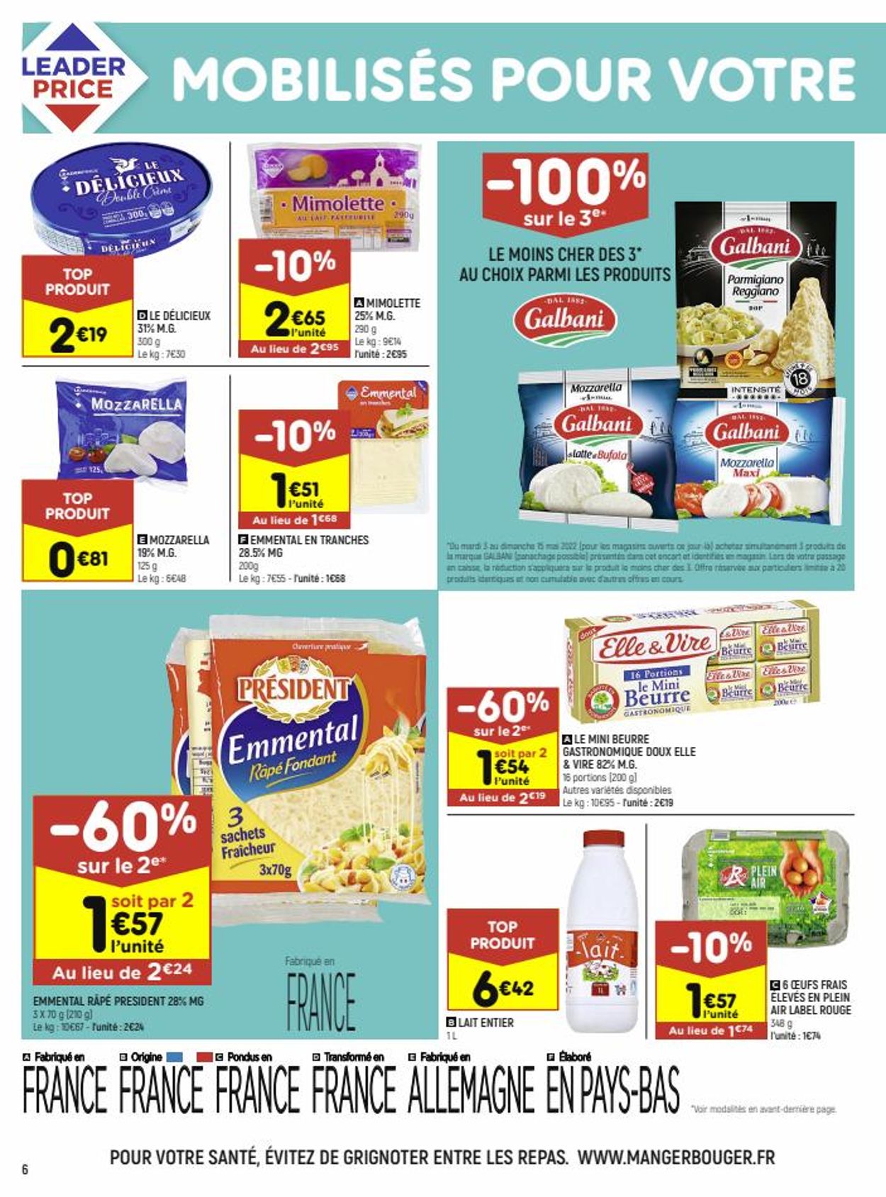 Leader Price Catalogue - 03.05-15.05.2022 (Page 6)