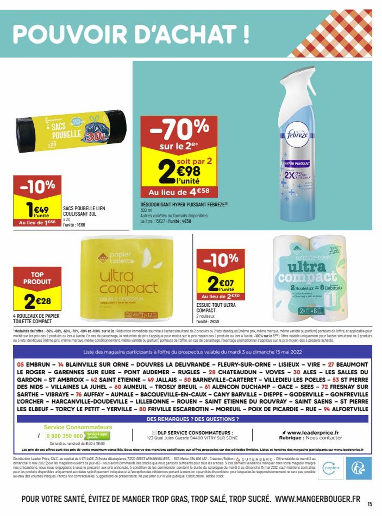 Leader Price Catalogue - 03.05-15.05.2022 (Page 15)