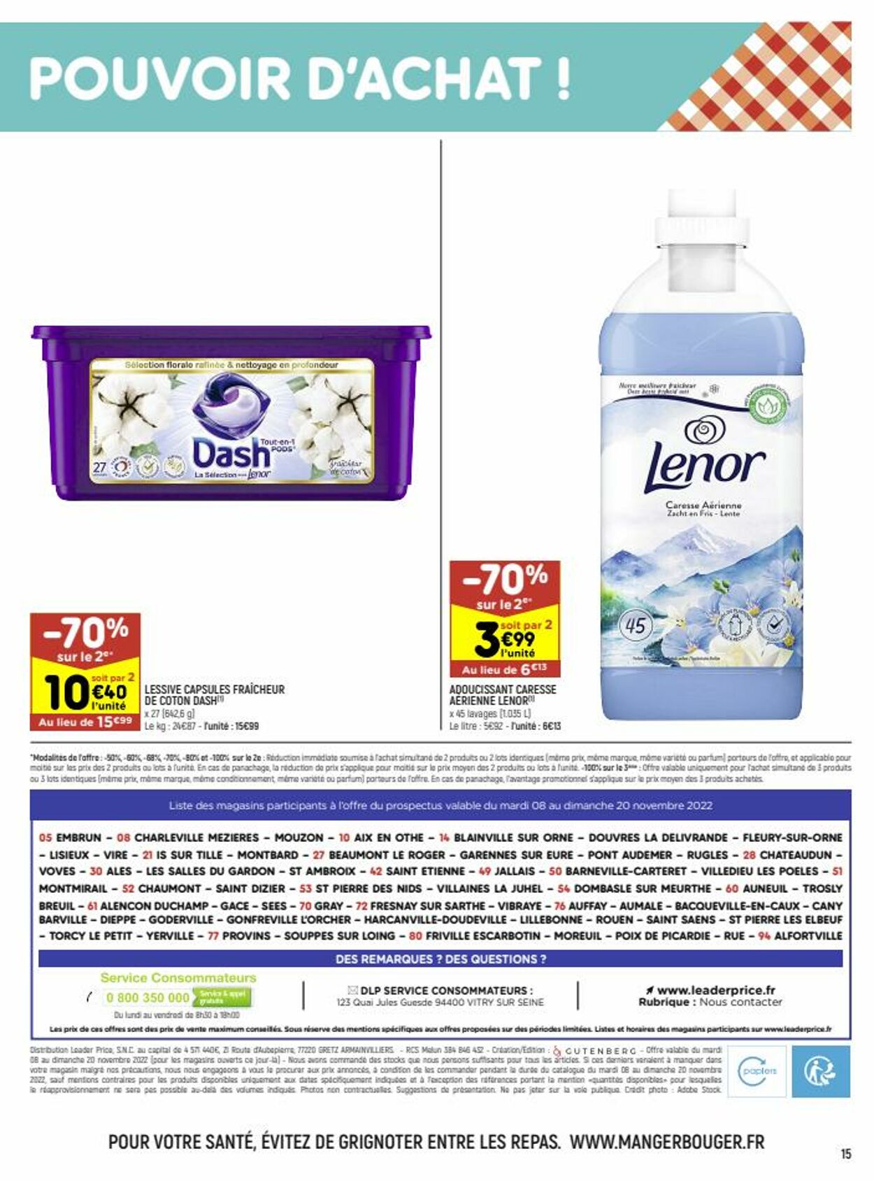 Leader Price Catalogue - 08.11-20.11.2022 (Page 15)