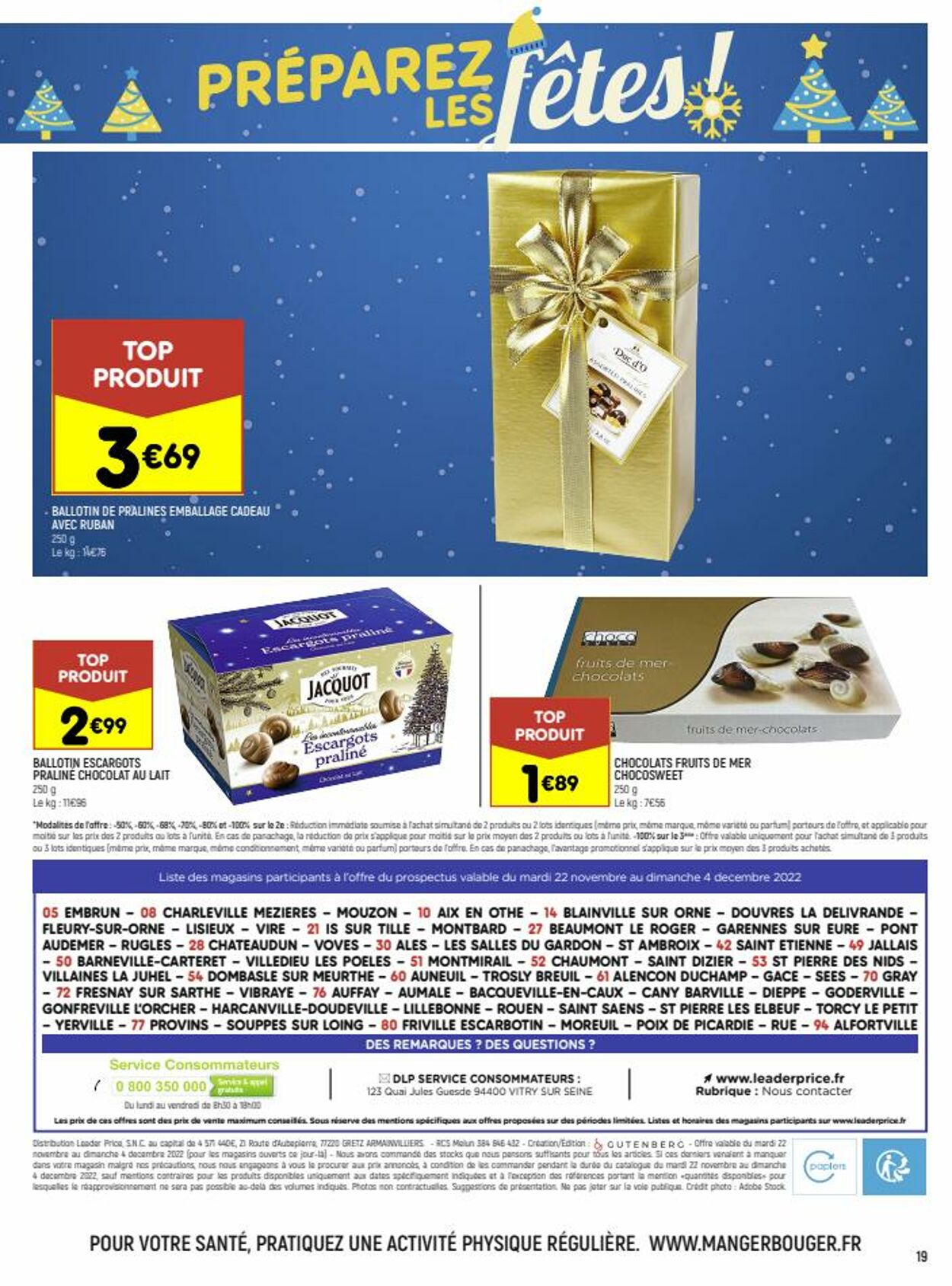 Leader Price Catalogue - 22.11-04.12.2022 (Page 19)
