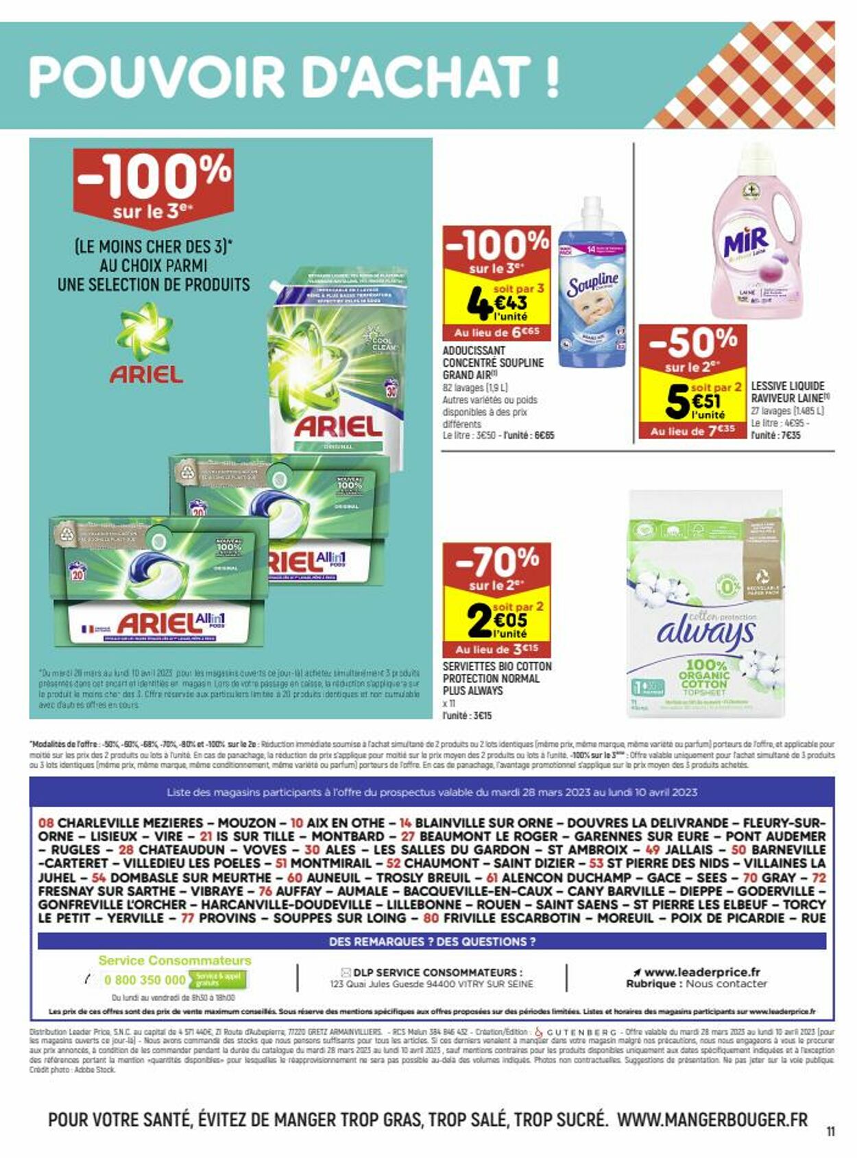 Leader Price Catalogue - 28.03-10.04.2023 (Page 11)