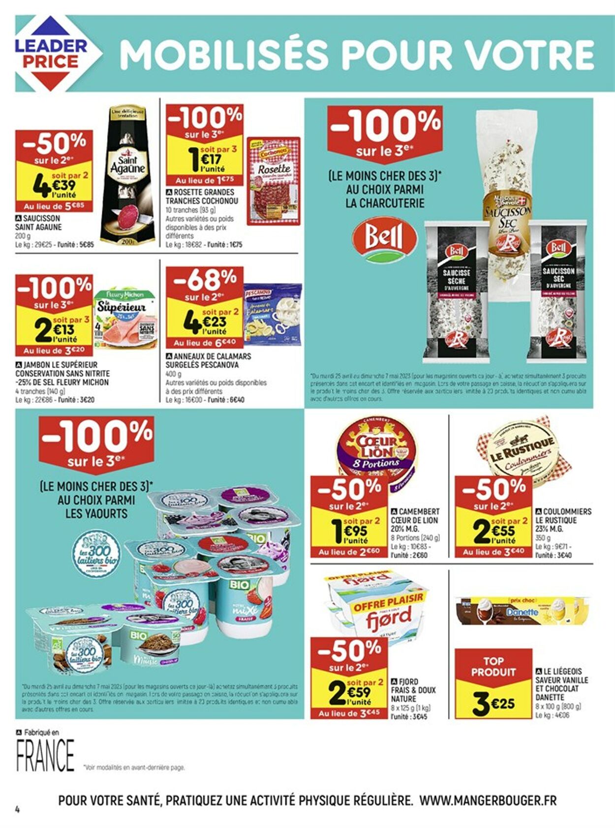 Leader Price Catalogue - 25.04-07.05.2023 (Page 4)