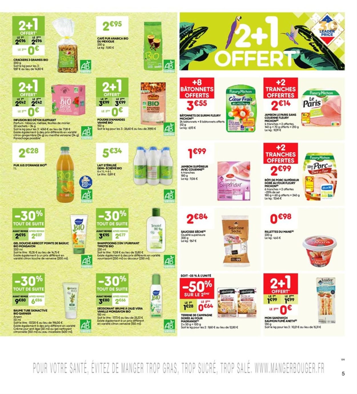 Leader Price Catalogue - 02.07-07.07.2019 (Page 5)