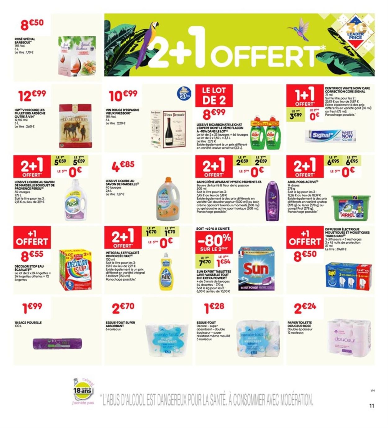 Leader Price Catalogue - 02.07-07.07.2019 (Page 11)