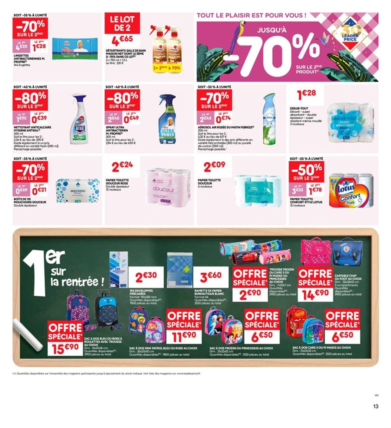 Leader Price Catalogue - 16.07-28.07.2019 (Page 13)
