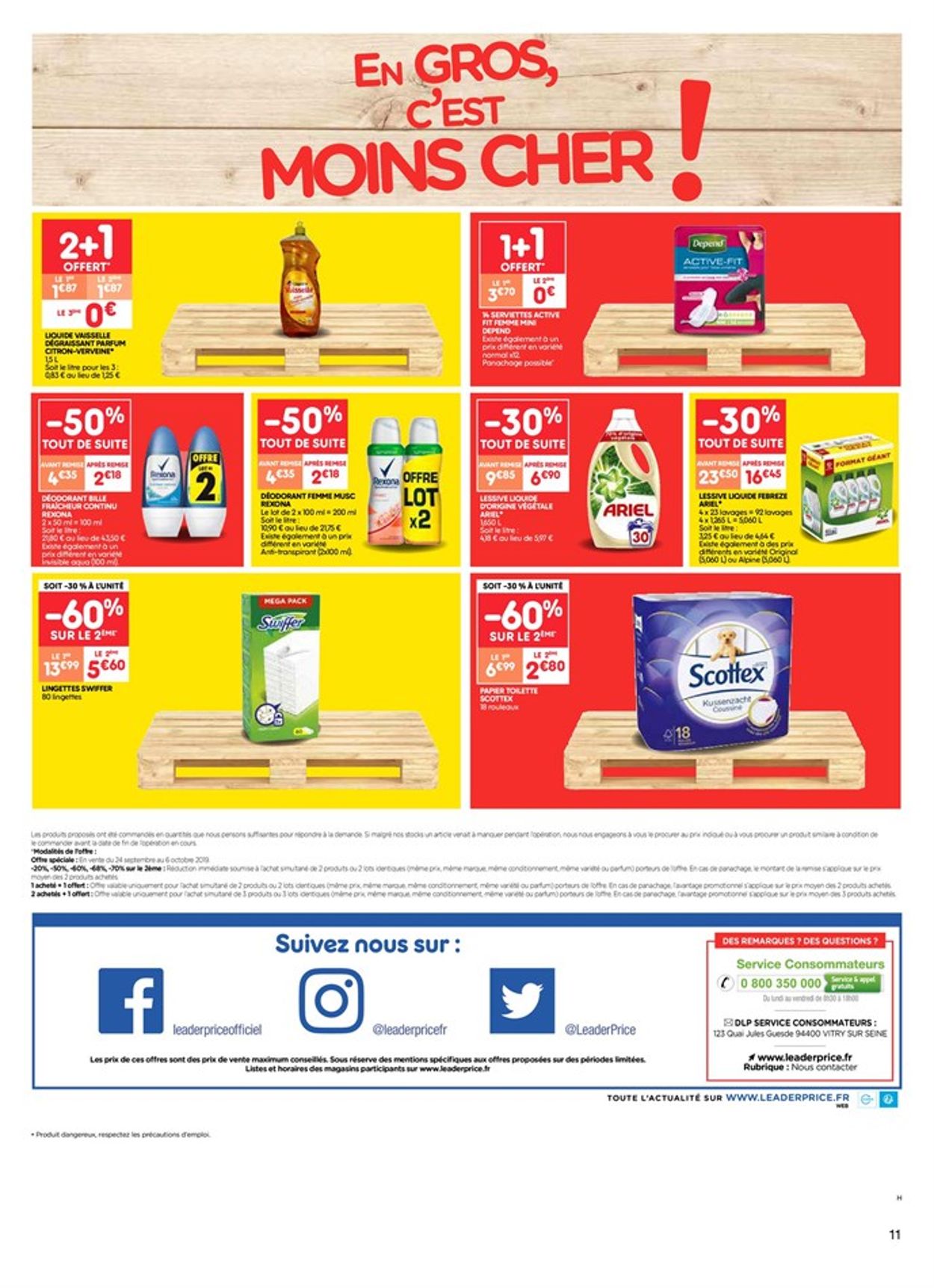 Leader Price Catalogue - 24.09-06.10.2019 (Page 11)