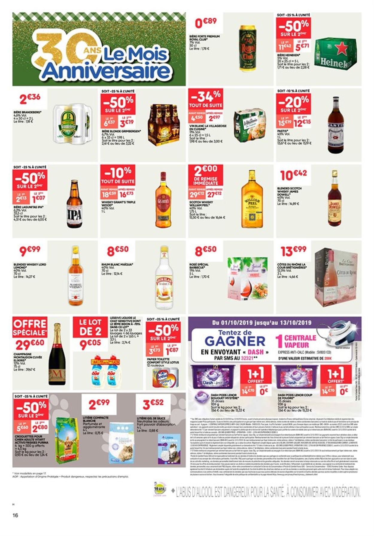 Leader Price Catalogue - 01.10-13.10.2019 (Page 16)