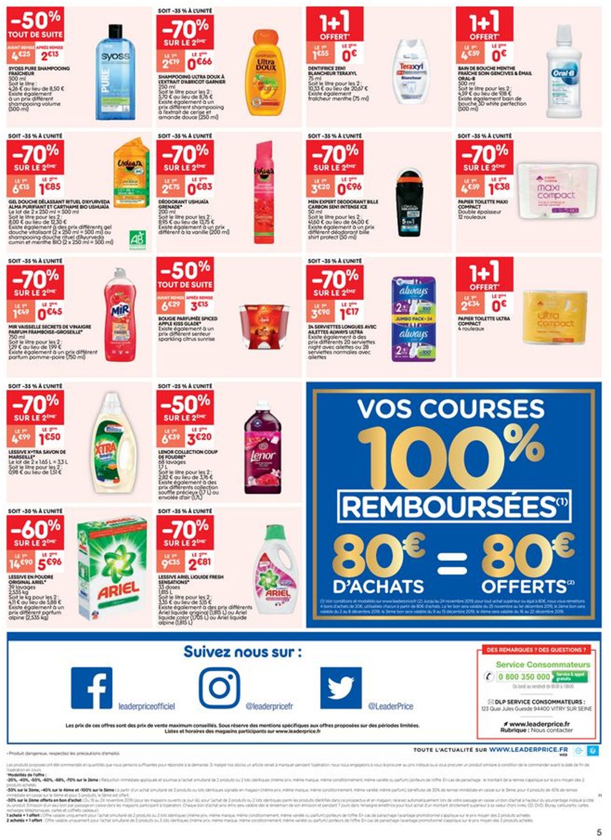 Leader Price Catalogue - 19.11-24.11.2019 (Page 5)