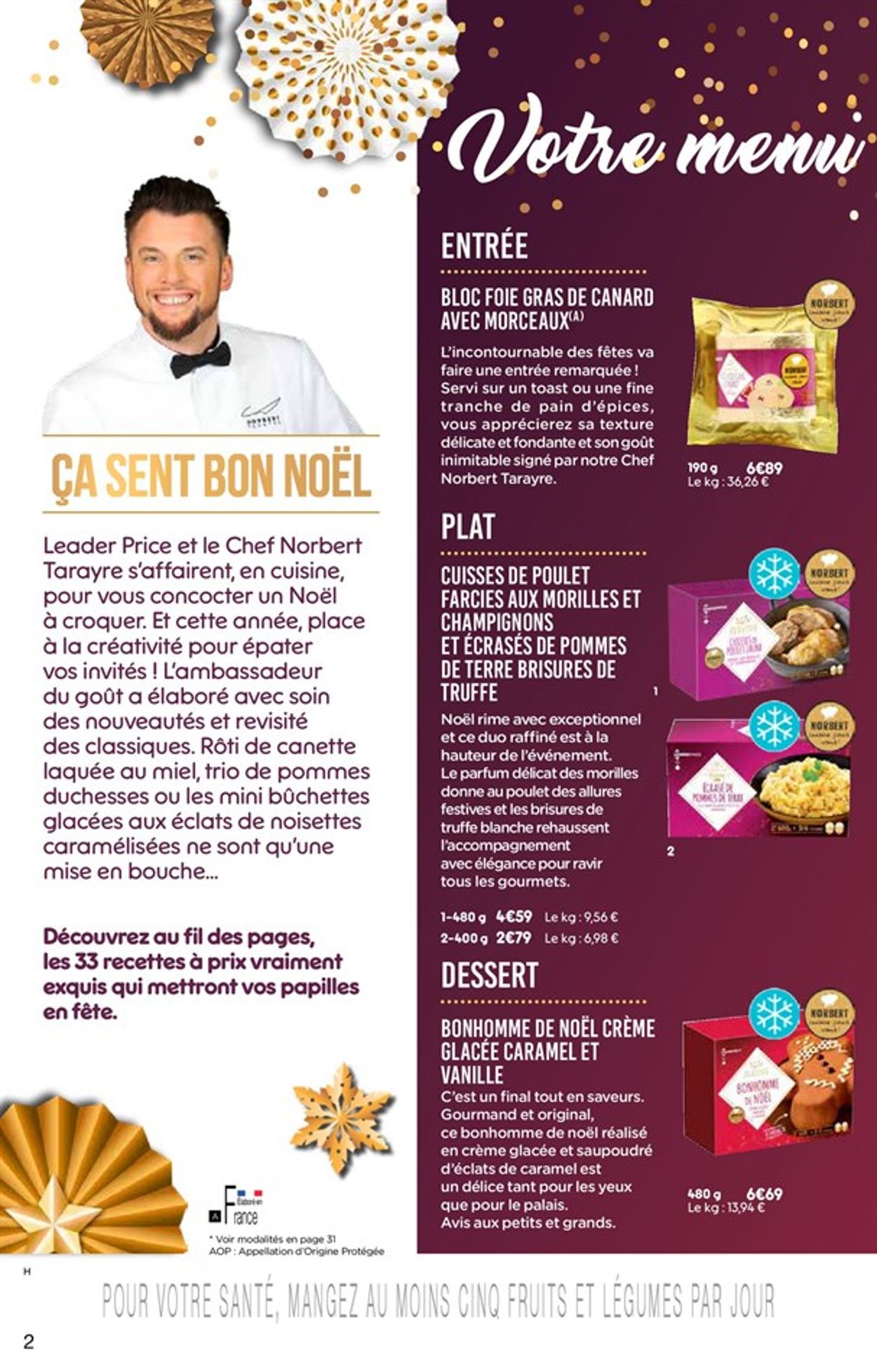 Leader Price catalogue de Noël 2019 Catalogue - 10.12-24.12.2019 (Page 2)