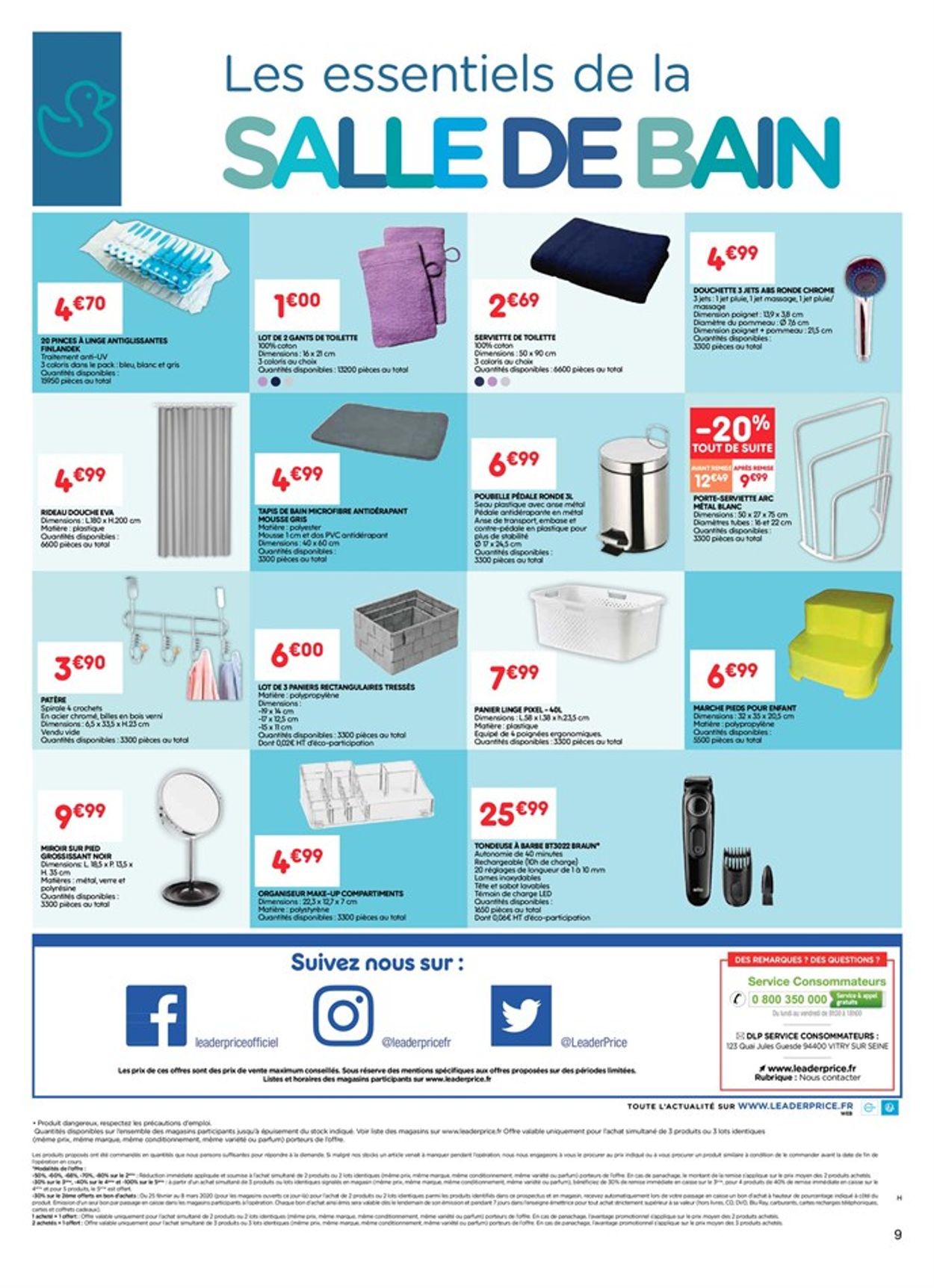 Leader Price Catalogue - 25.02-08.03.2020 (Page 9)