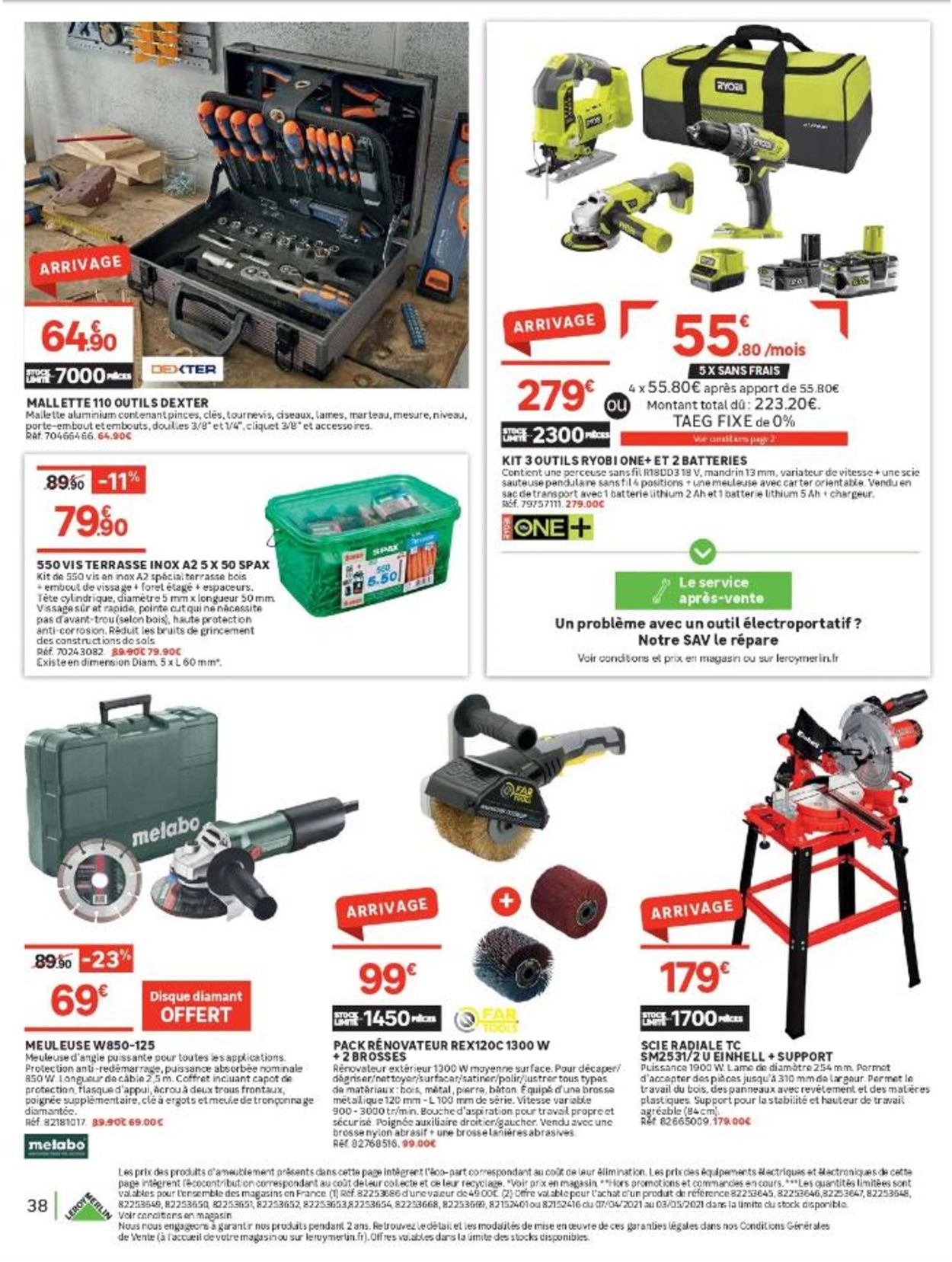 Leroy Merlin Catalogue - 07.04-03.05.2021 (Page 38)