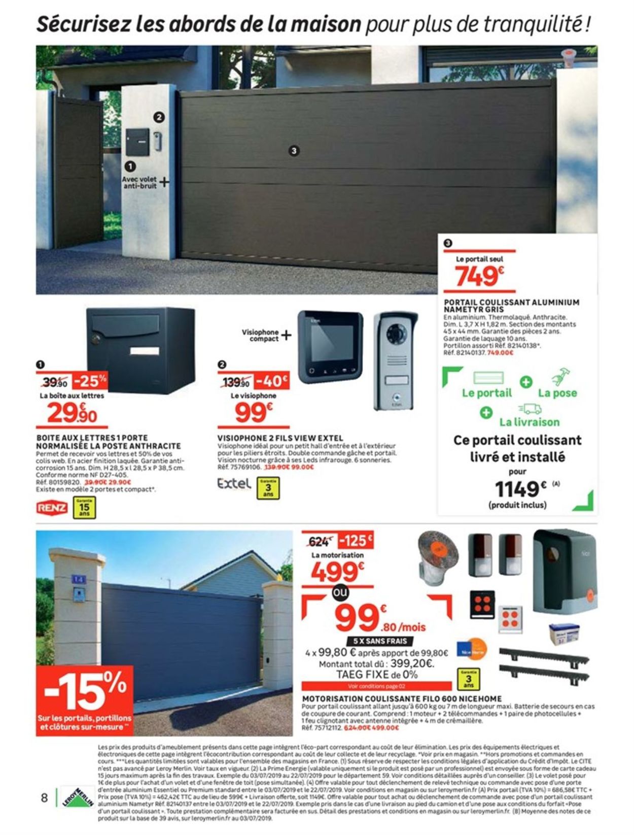 Leroy Merlin Catalogue - 18.07-22.07.2019 (Page 8)