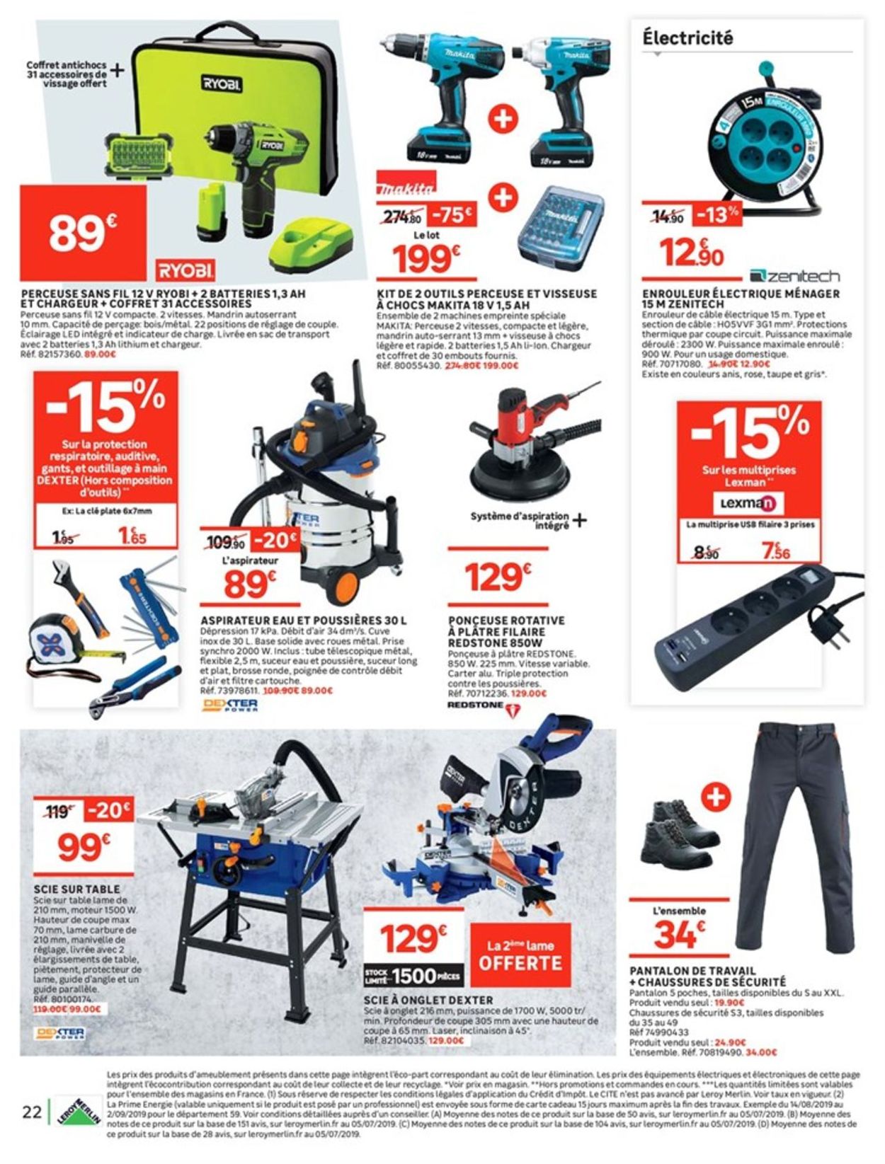 Leroy Merlin Catalogue - 14.08-02.09.2019 (Page 22)