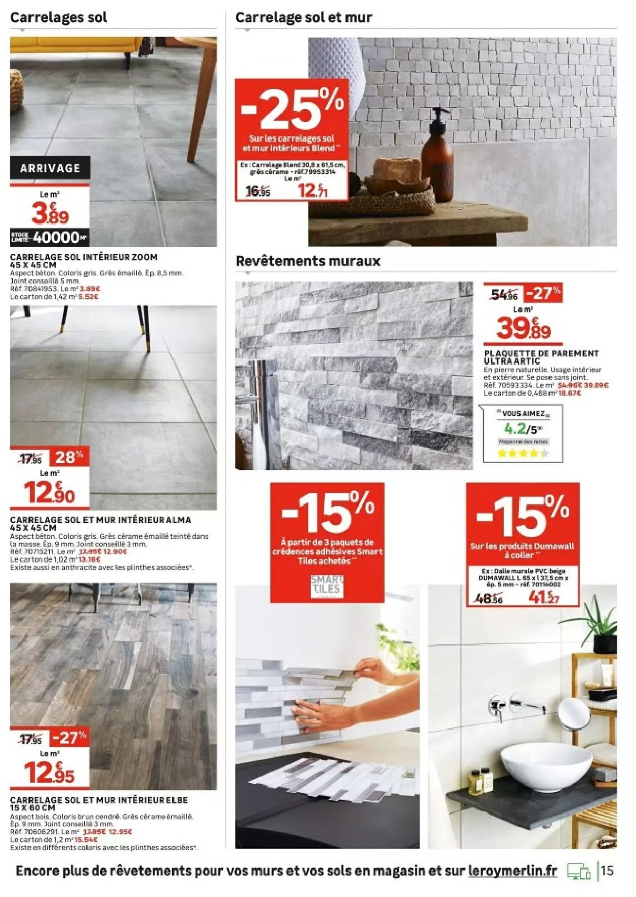 Leroy Merlin Catalogue - 16.10-04.11.2019 (Page 15)