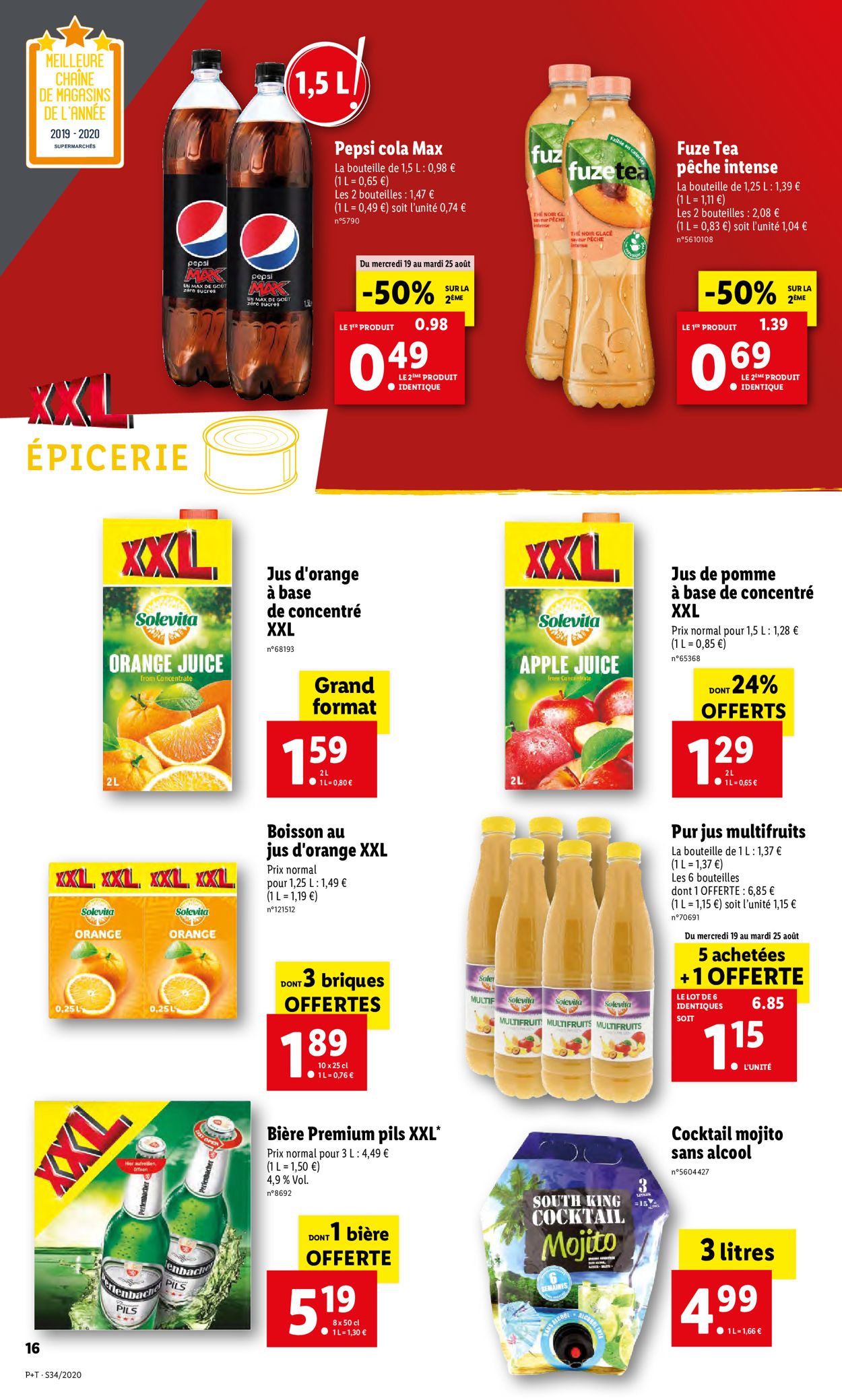 Lidl Catalogue - 19.08-25.08.2020 (Page 16)