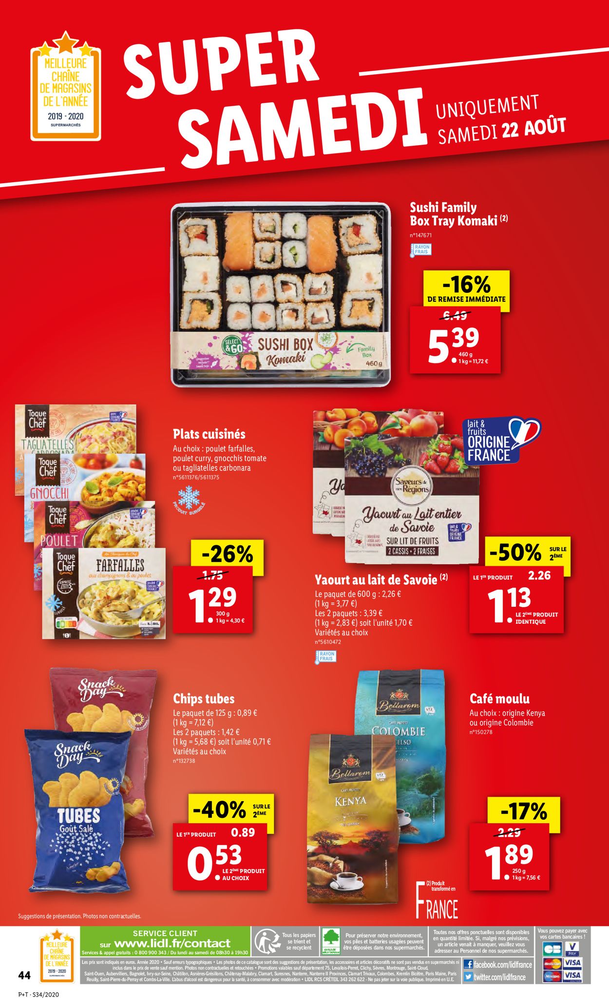 Lidl Catalogue - 19.08-25.08.2020 (Page 44)