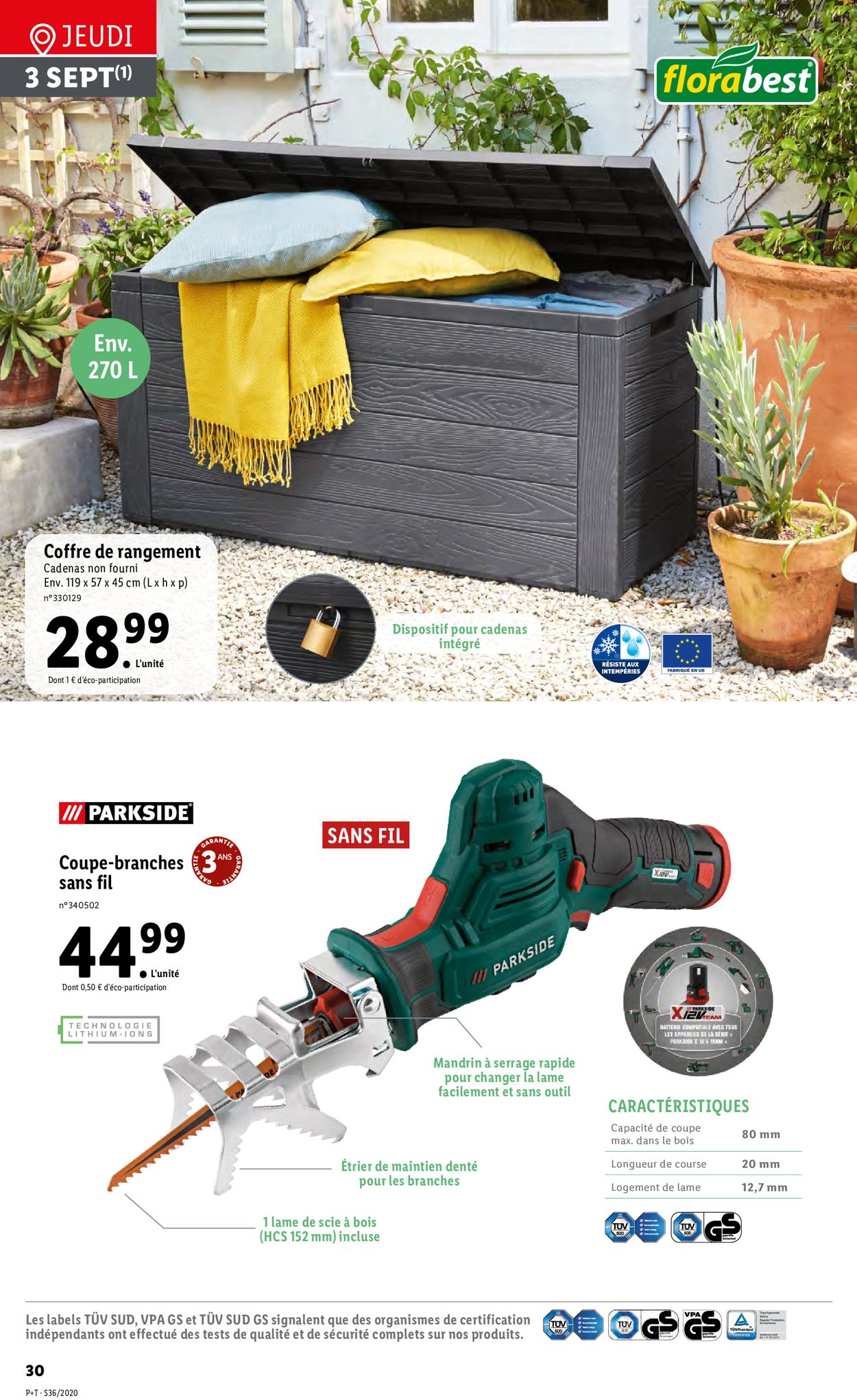 Lidl Catalogue - 02.09-08.09.2020 (Page 30)