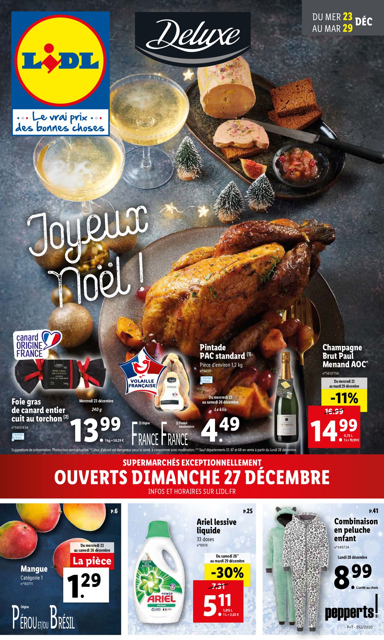 Lidl Joyeux Noël 2020 Catalogue - 23.12-29.12.2020