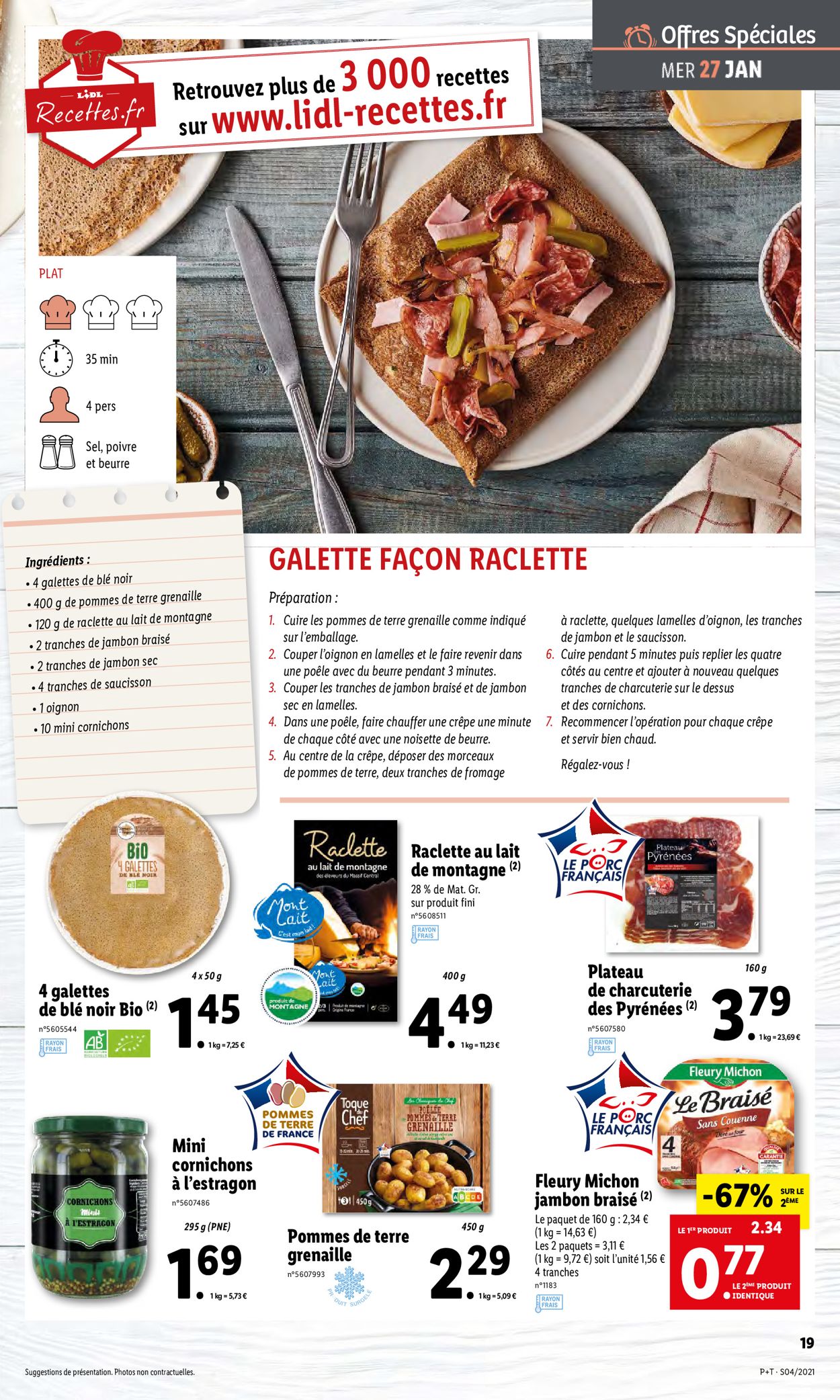 Lidl Cuisine d'Hiver 2021 Catalogue - 27.01-02.02.2021 (Page 19)