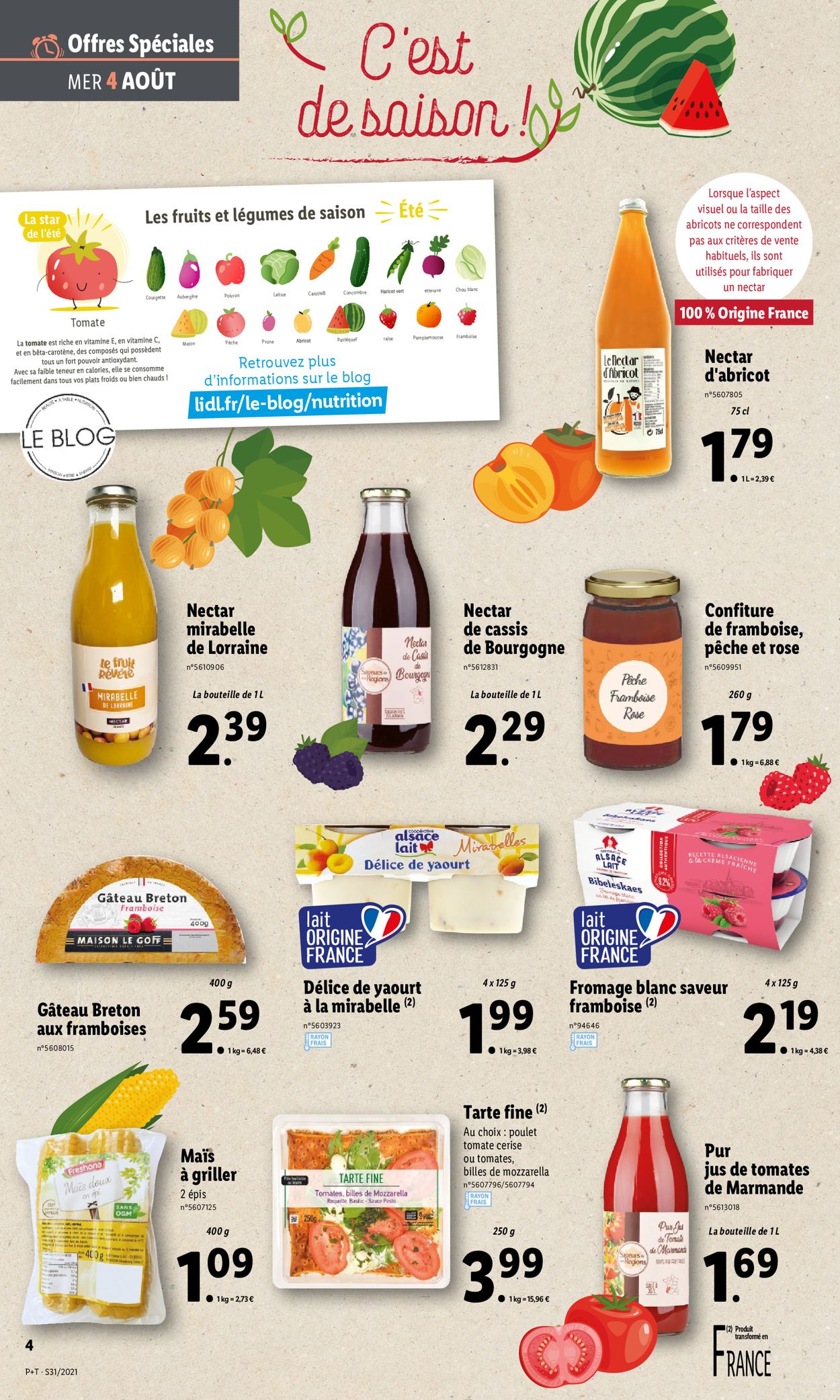 Lidl Catalogue - 04.08-10.08.2021 (Page 6)