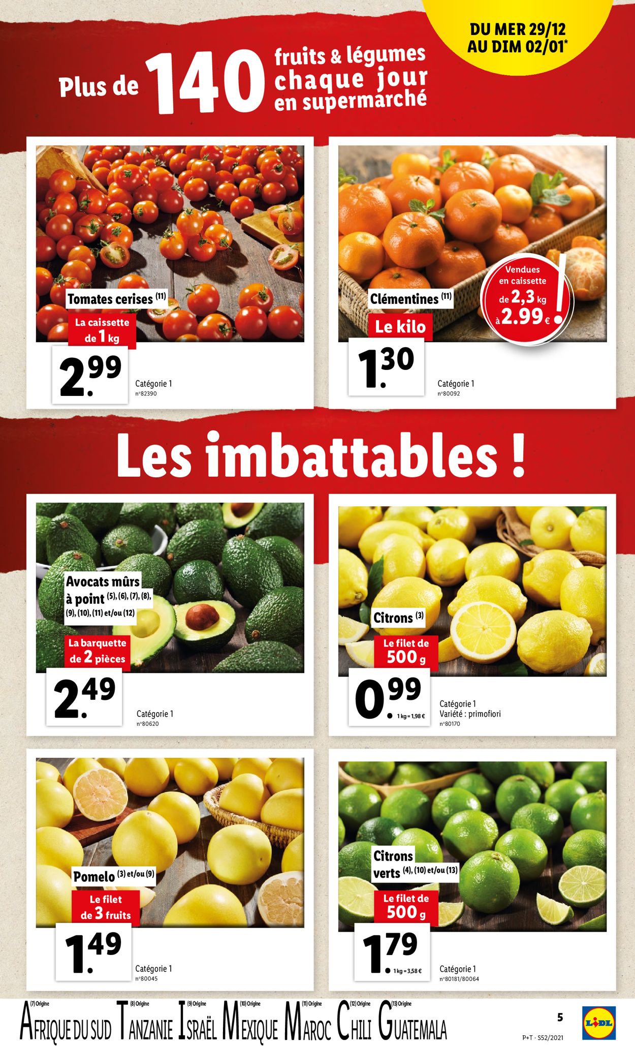 Lidl Catalogue - 29.12-04.01.2022 (Page 5)