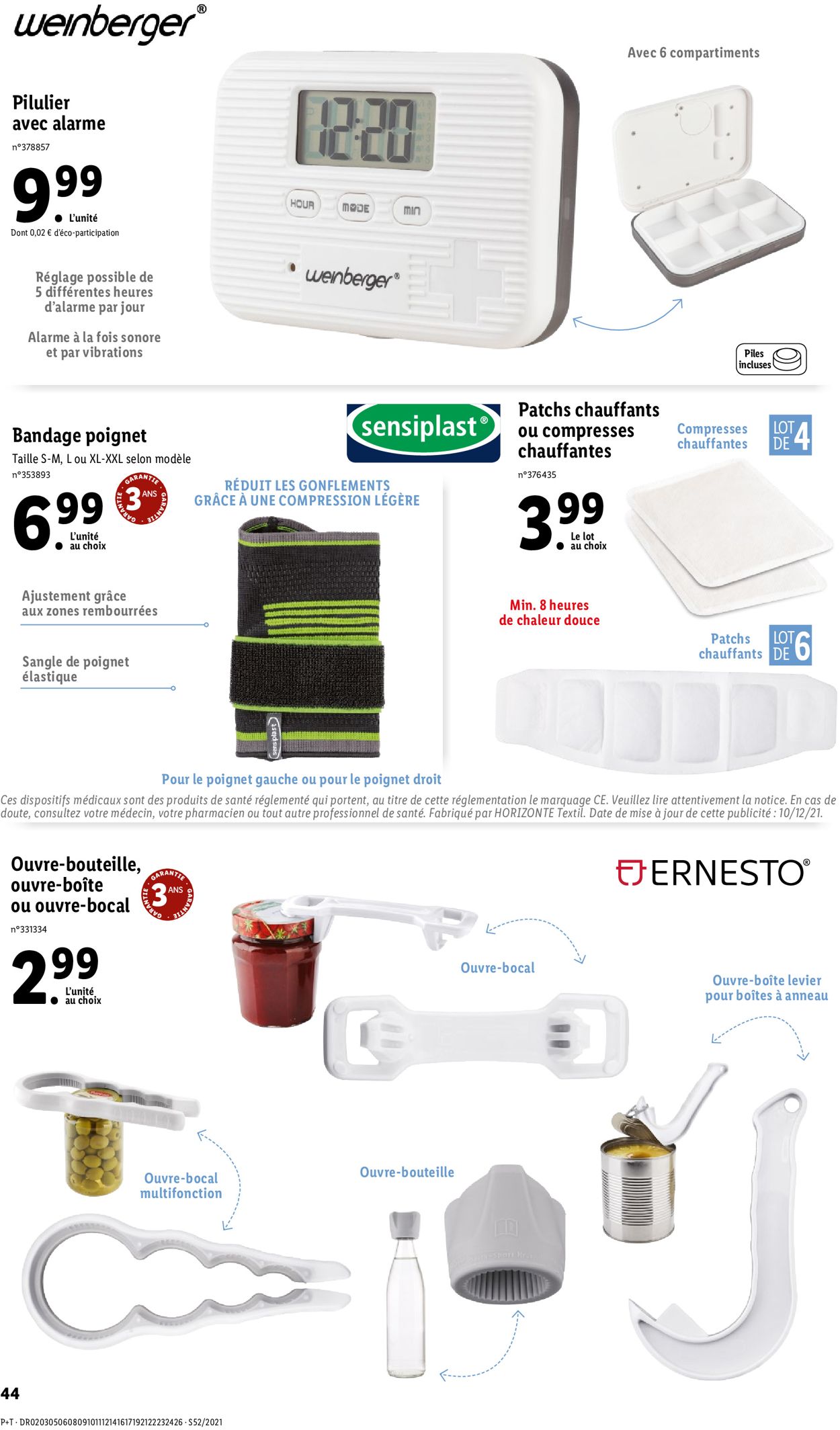 Lidl Catalogue - 29.12-04.01.2022 (Page 44)