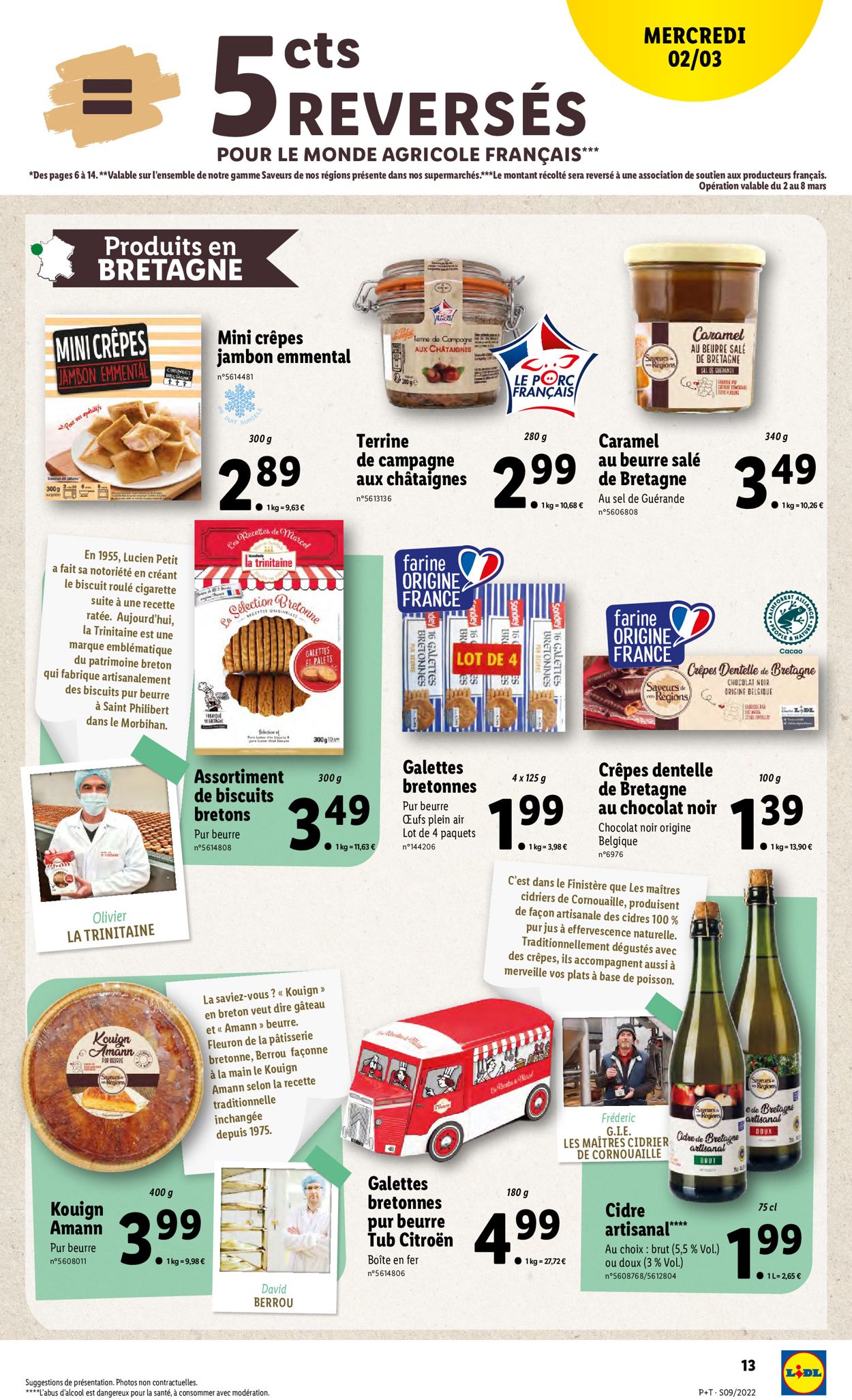 Lidl Catalogue - 02.03-08.03.2022 (Page 13)