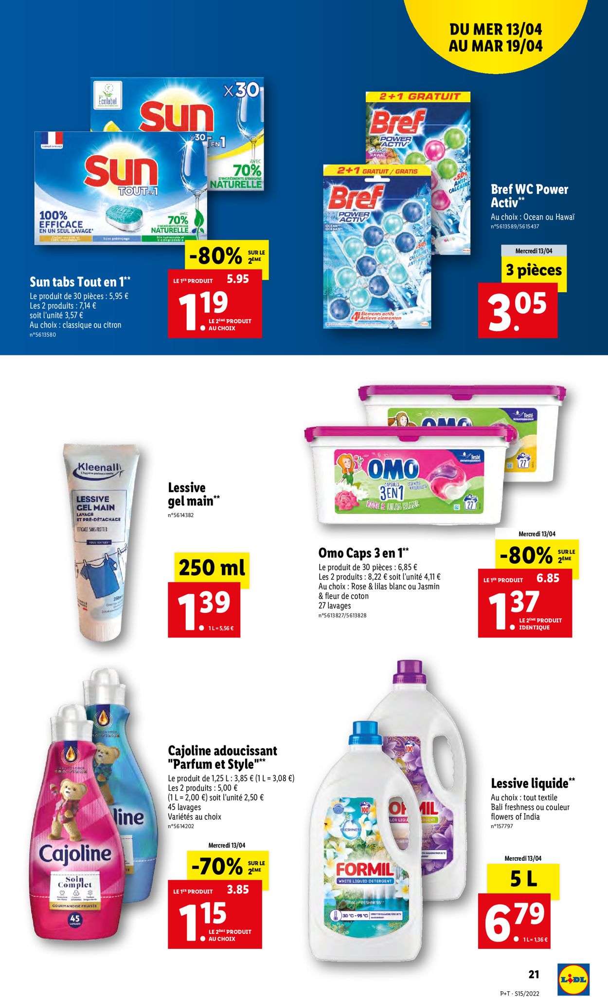 Lidl Catalogue - 13.04-19.04.2022 (Page 21)