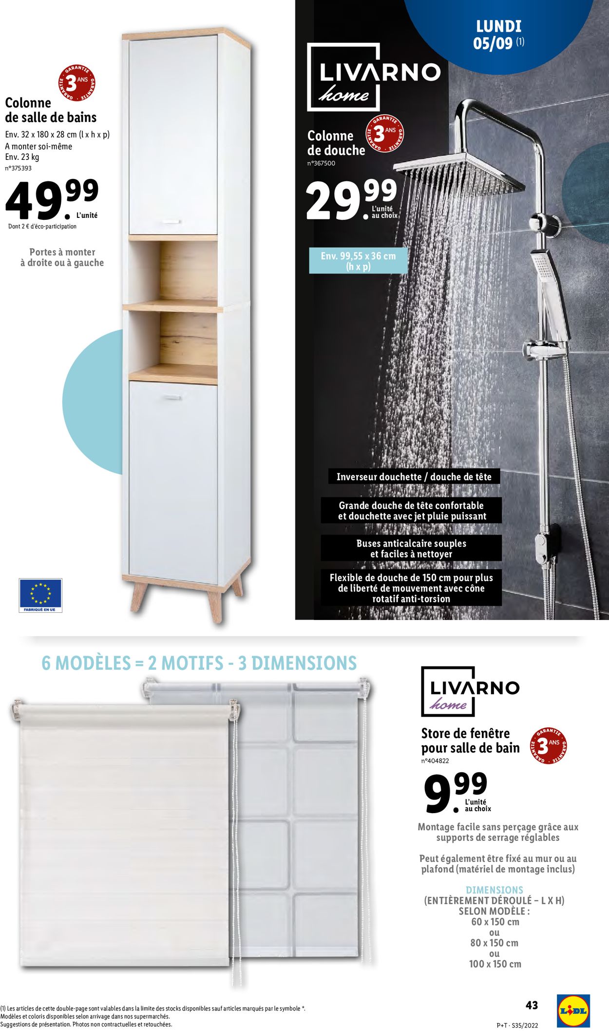 Lidl Catalogue - 31.08-06.09.2022 (Page 47)