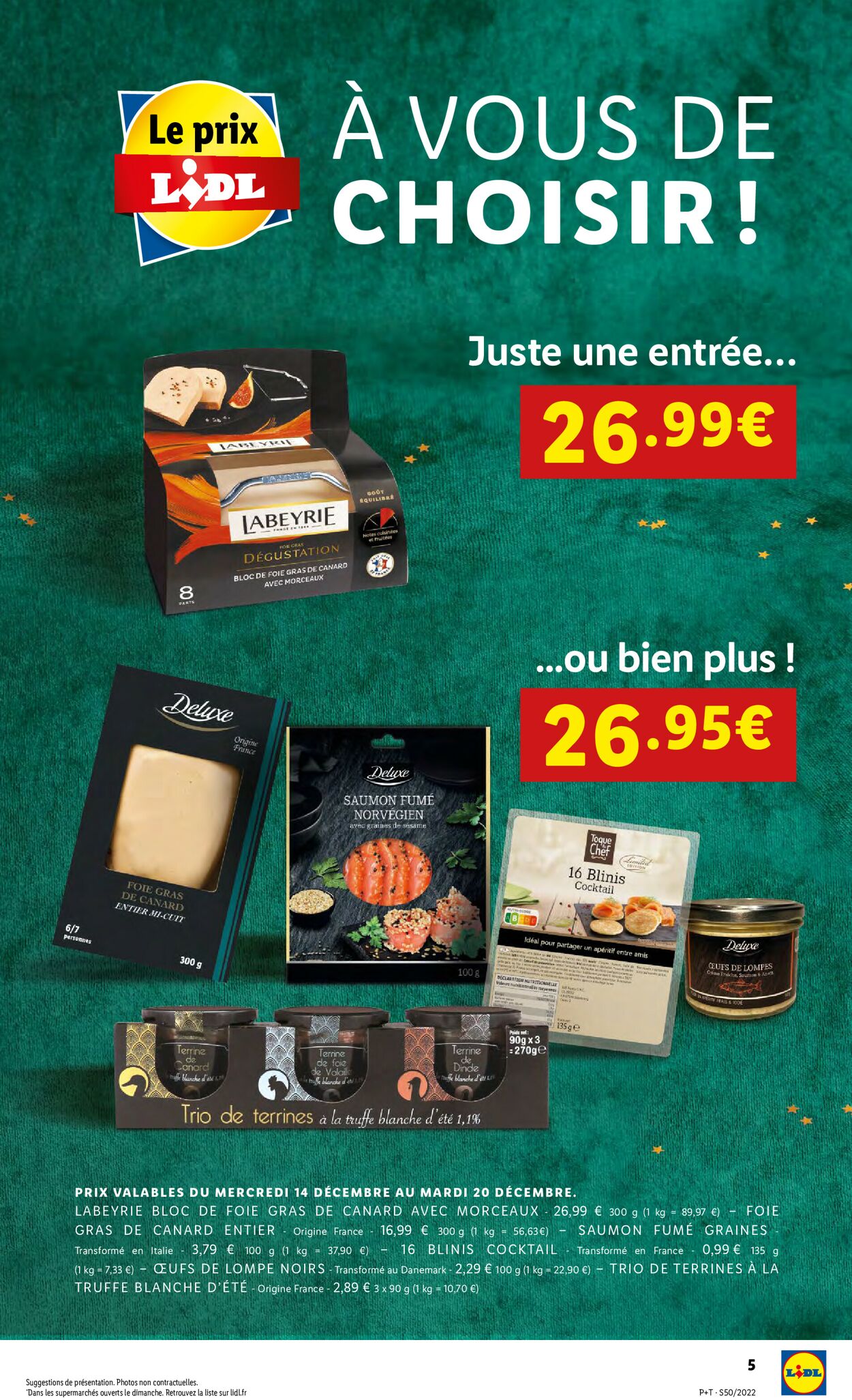 Lidl Catalogue - 14.12-20.12.2022 (Page 5)