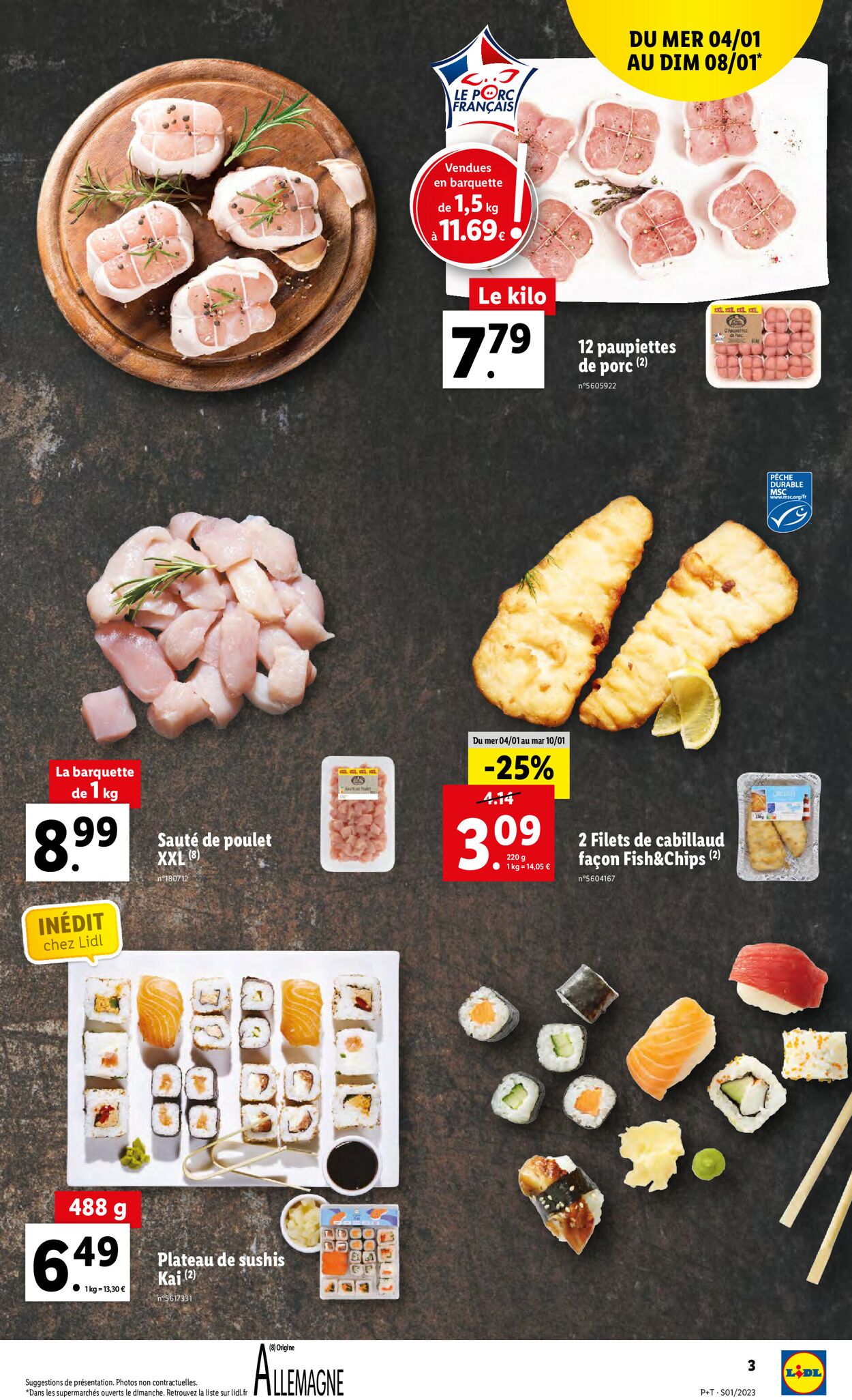 Lidl Catalogue - 04.01-10.01.2023 (Page 3)