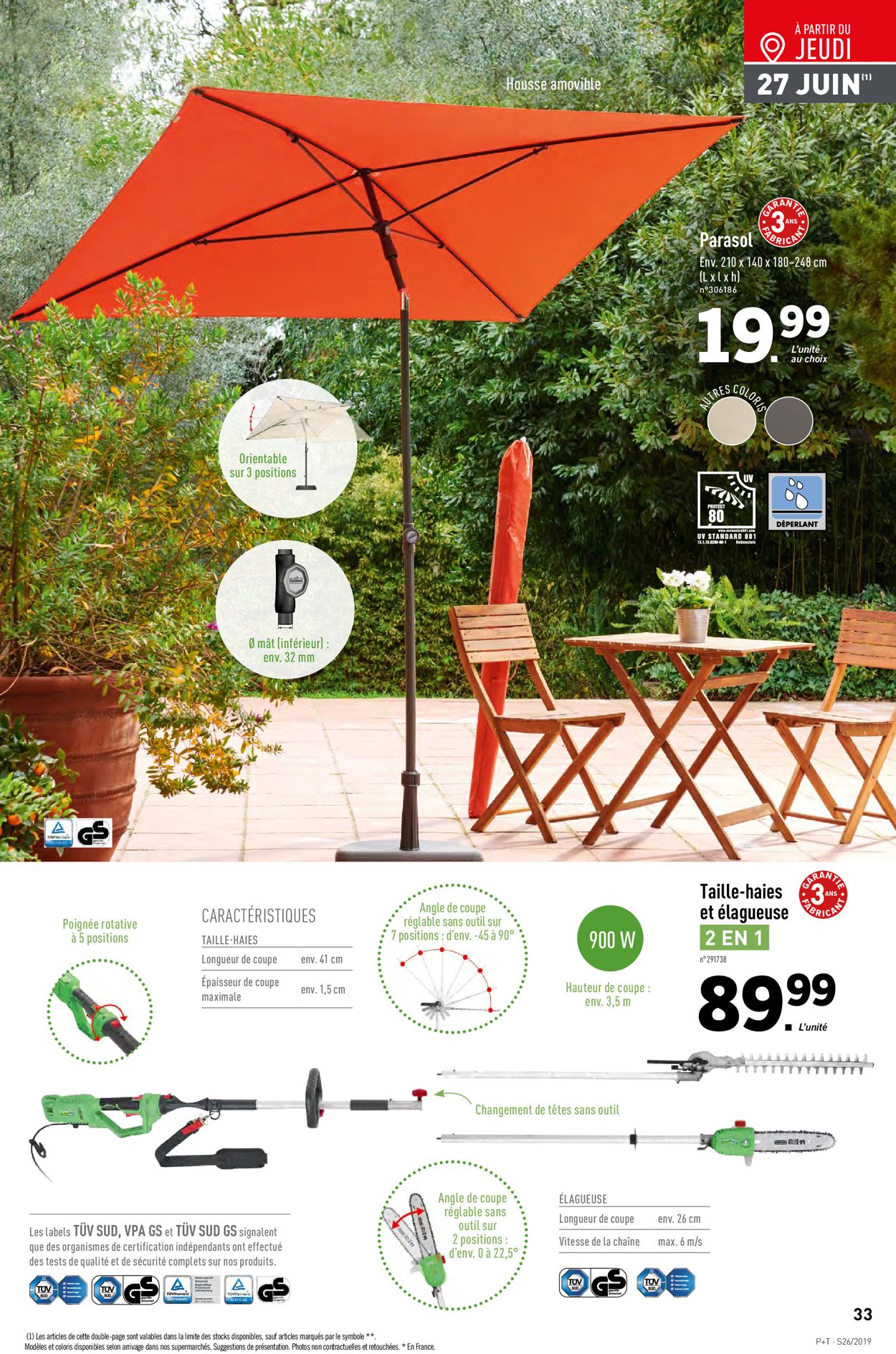 Lidl Catalogue - 26.06-02.07.2019 (Page 33)
