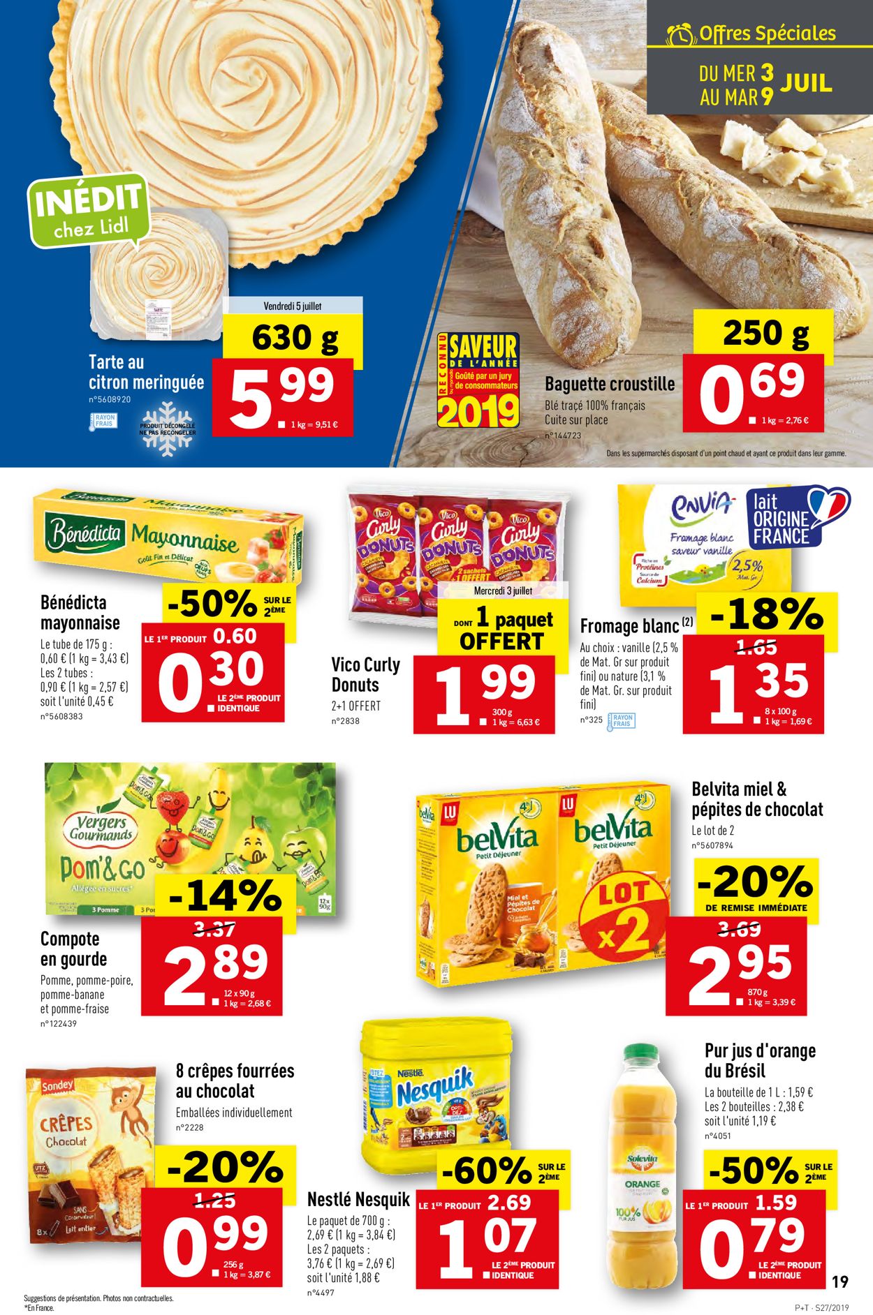 Lidl Catalogue - 03.07-09.07.2019 (Page 19)