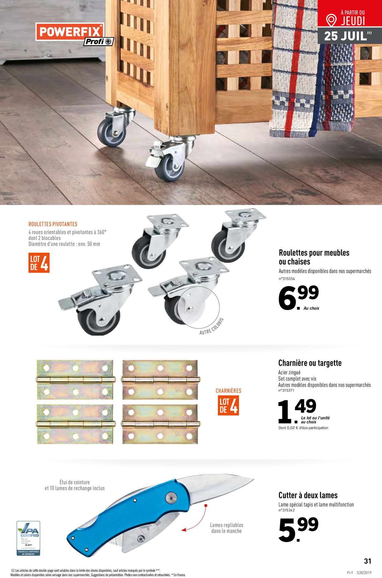 Lidl Catalogue - 24.07-30.07.2019 (Page 31)