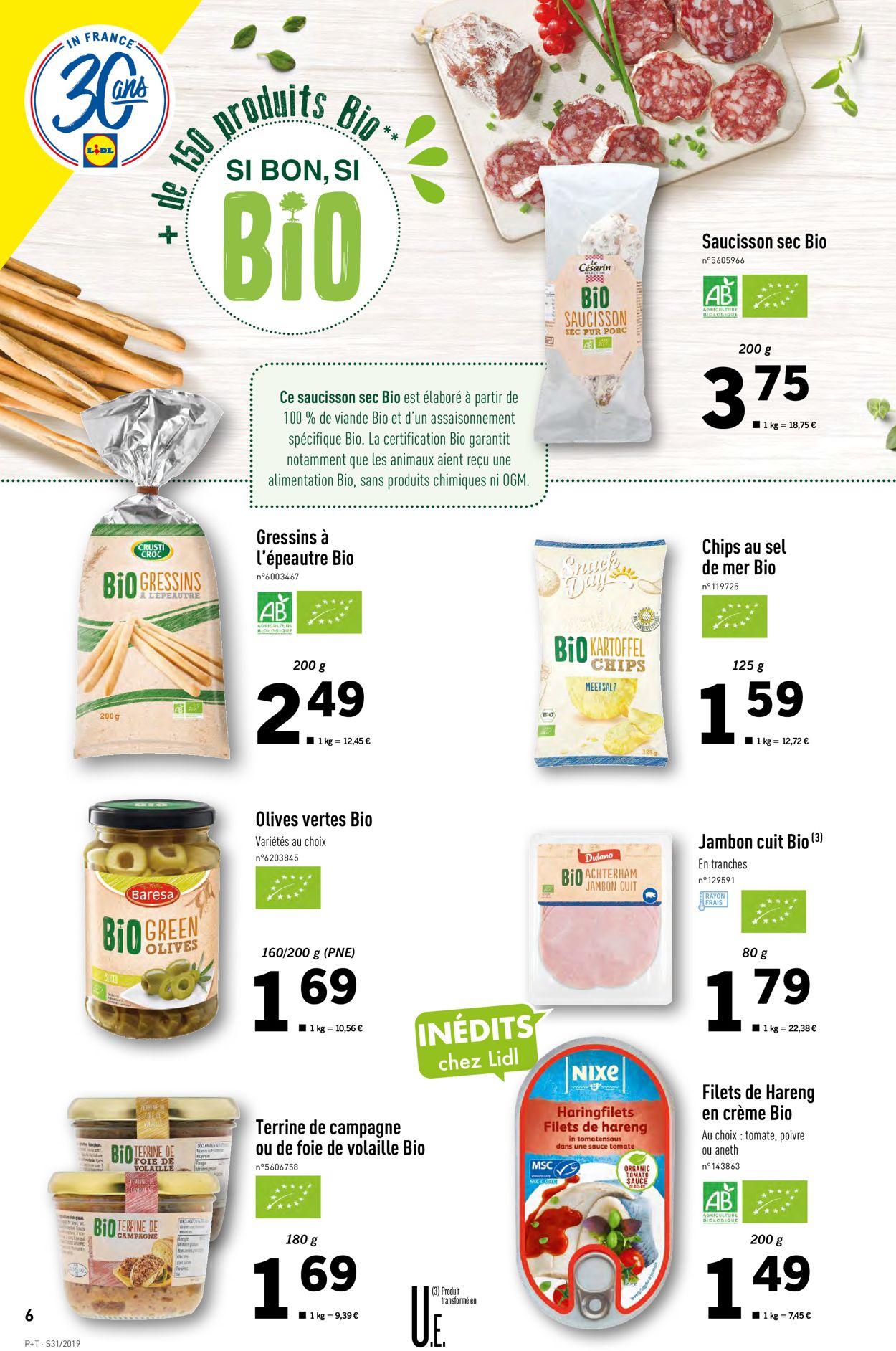 Lidl Catalogue - 31.07-06.08.2019 (Page 6)