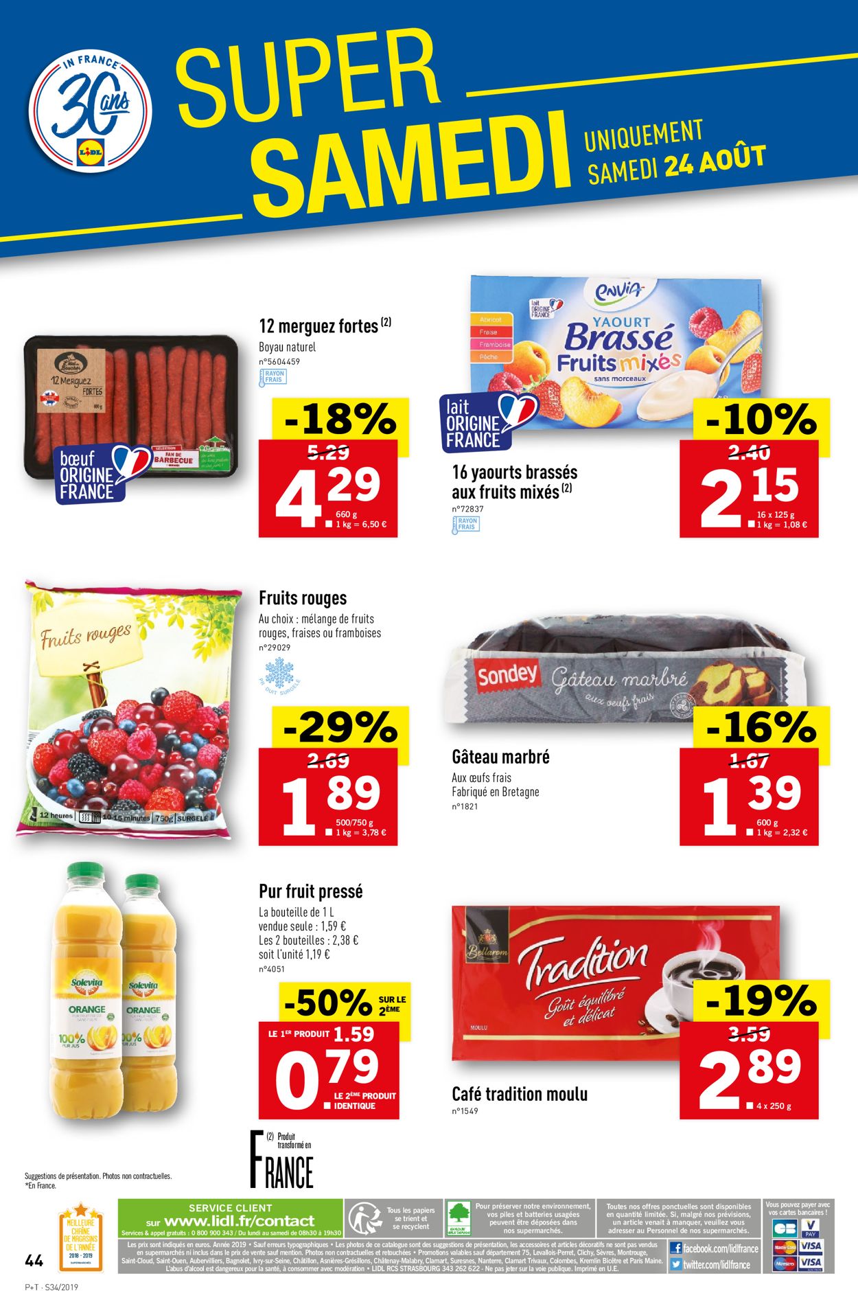 Lidl Catalogue - 21.08-27.08.2019 (Page 44)