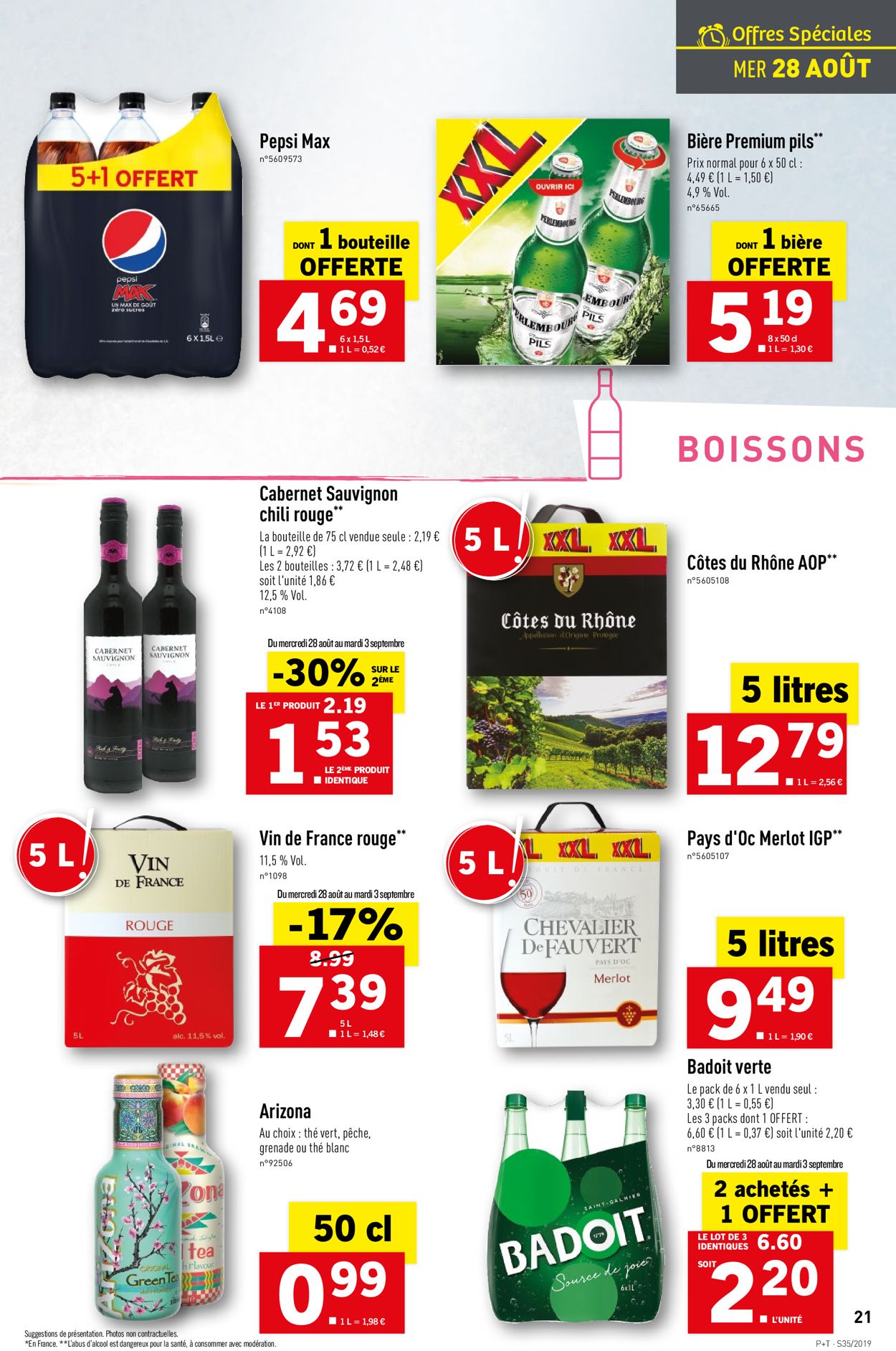 Lidl Catalogue - 28.08-03.09.2019 (Page 21)