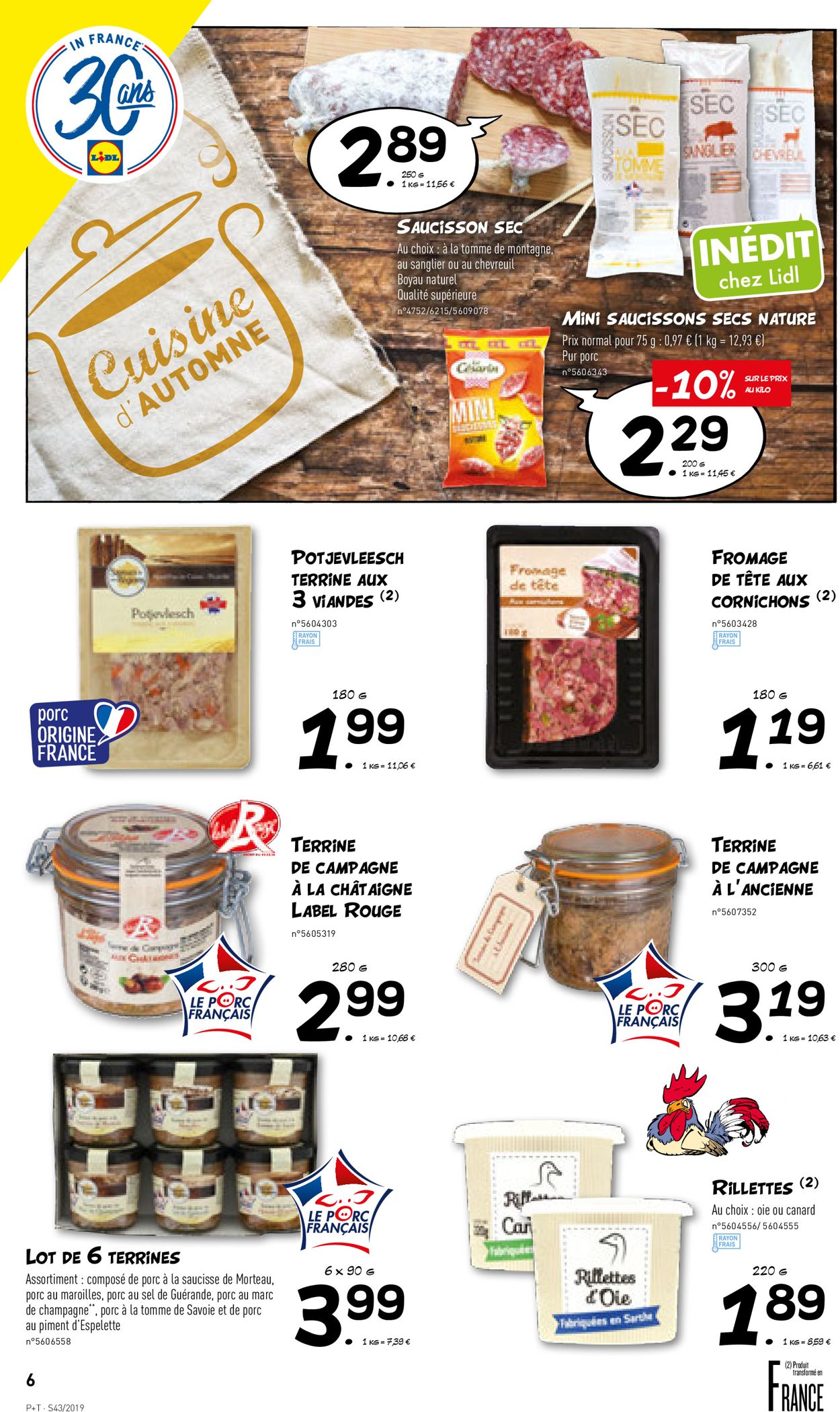 Lidl Catalogue - 23.10-29.10.2019 (Page 6)