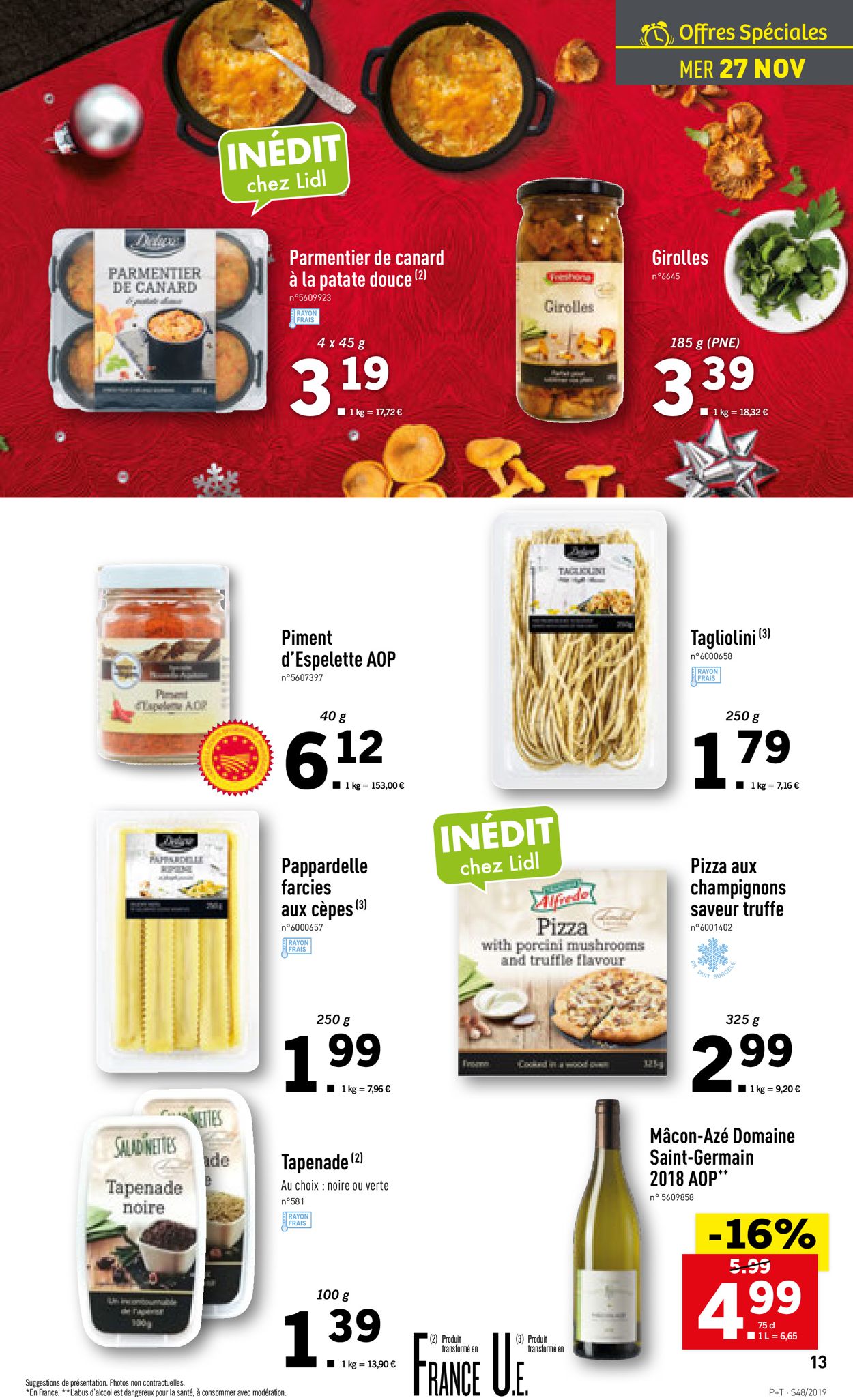 Lidl - BLACK FRIDAY 2019 Catalogue - 27.11-03.12.2019 (Page 13)