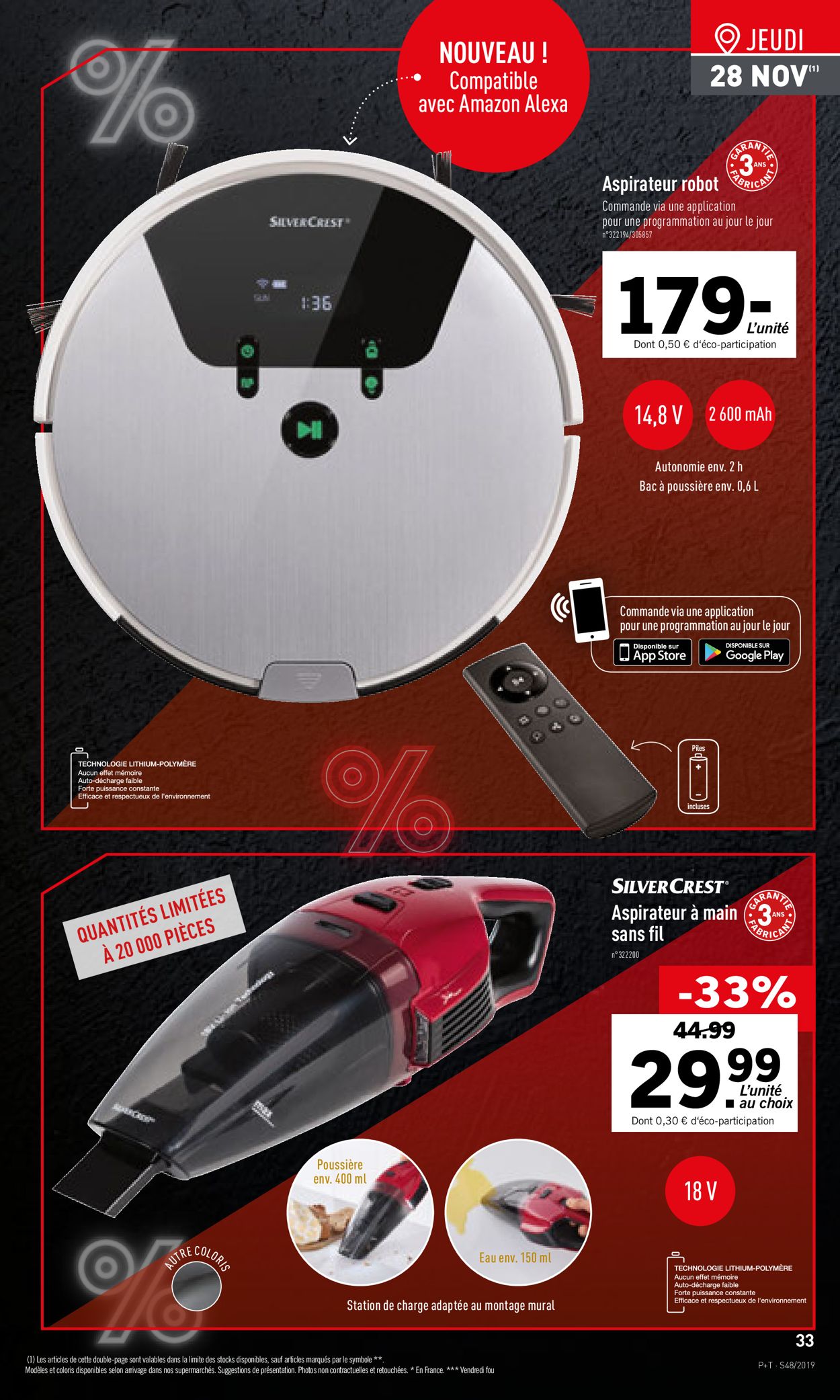 Lidl - BLACK FRIDAY 2019 Catalogue - 27.11-03.12.2019 (Page 33)