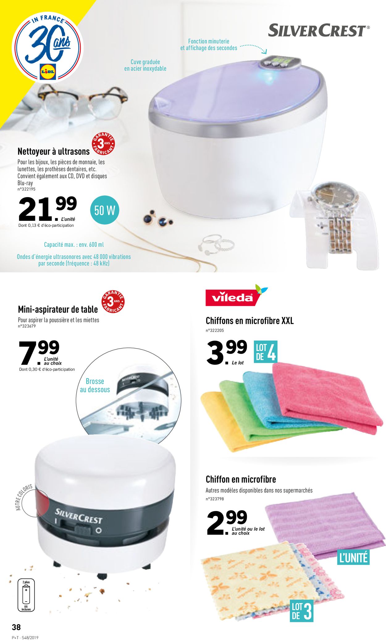 Lidl - BLACK FRIDAY 2019 Catalogue - 27.11-03.12.2019 (Page 38)