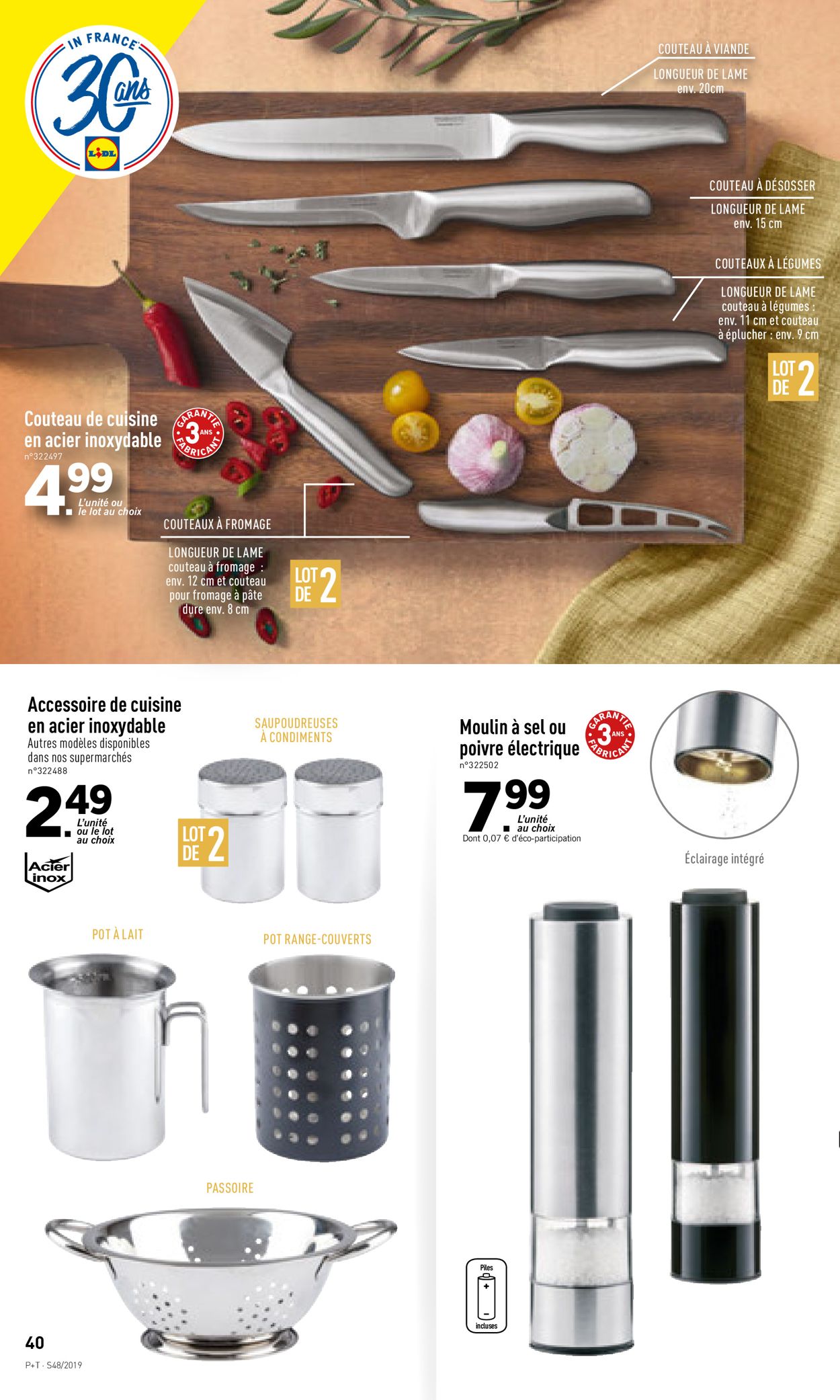 Lidl - BLACK FRIDAY 2019 Catalogue - 27.11-03.12.2019 (Page 40)