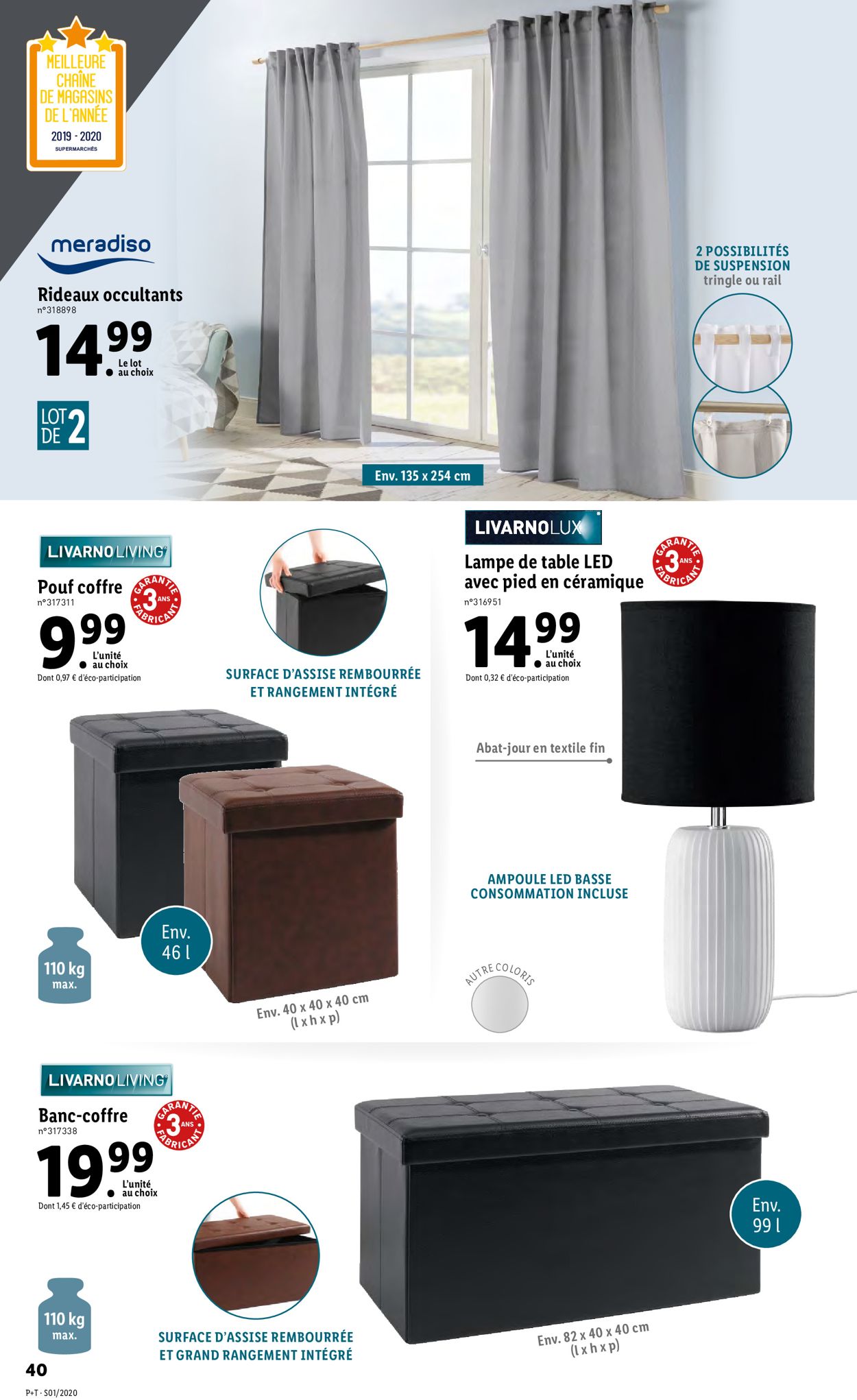 Lidl Catalogue - 02.01-07.01.2020 (Page 40)