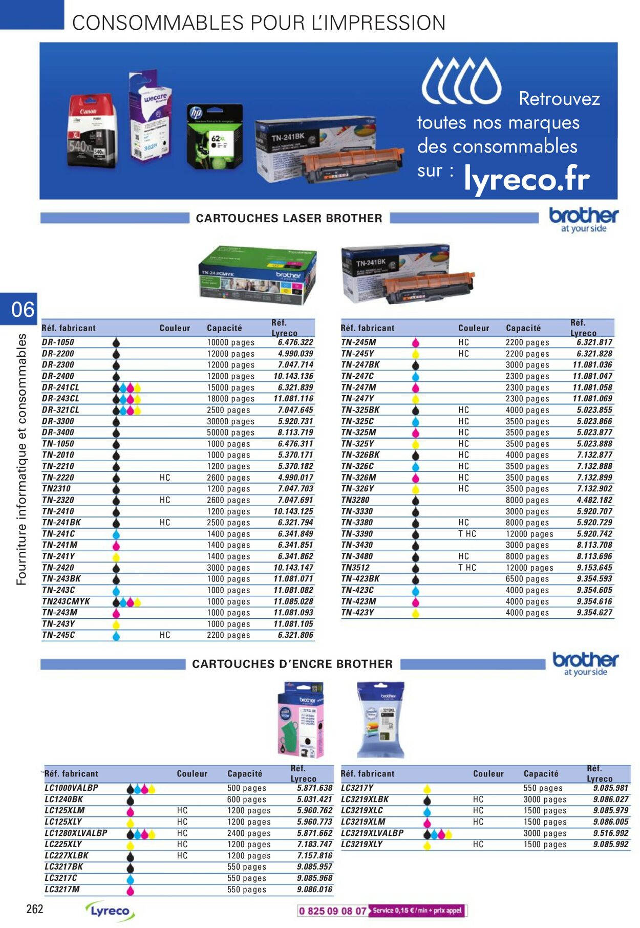 Lyreco Catalogue - 01.01-31.12.2023 (Page 262)